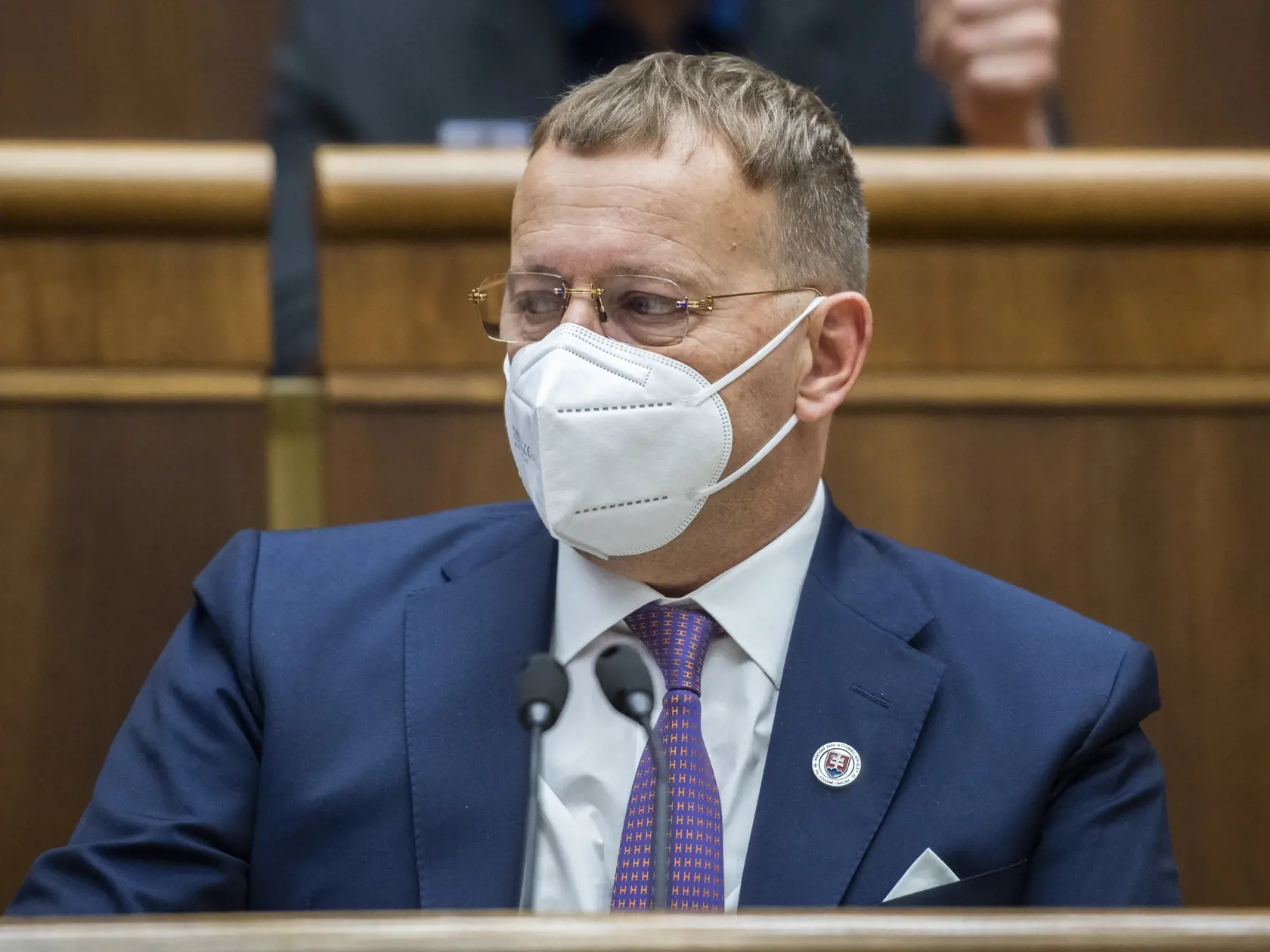 Na snímke predseda NR SR Boris Kollár.