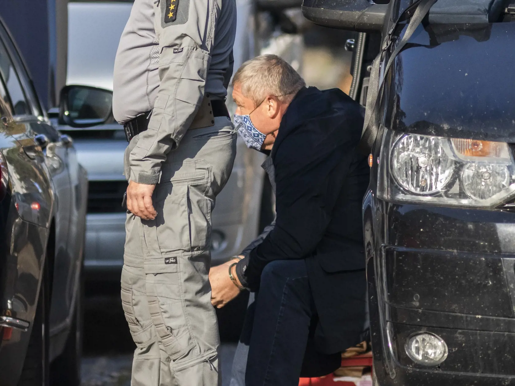 Na snímke špeciálny prokurátor Dušan Kováčik, ktorého zadržala Národná kriminálna agentúra (NAKA) v Bratislave vo štvrtok 22. októbra 2020. FOTO TASR - Jaroslav Novák 