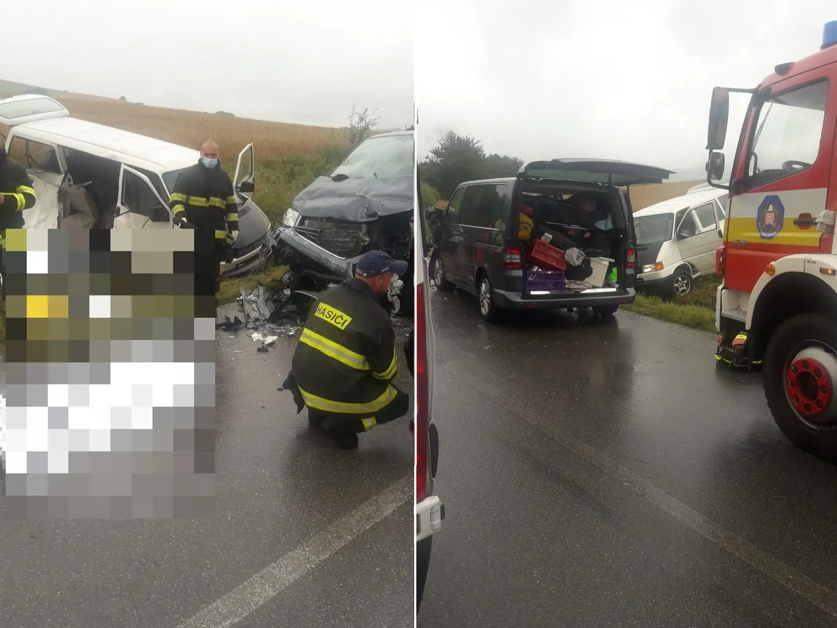 Na severe Slovenska sa zrazili dve autá, nehodu neprežili 4 deti.