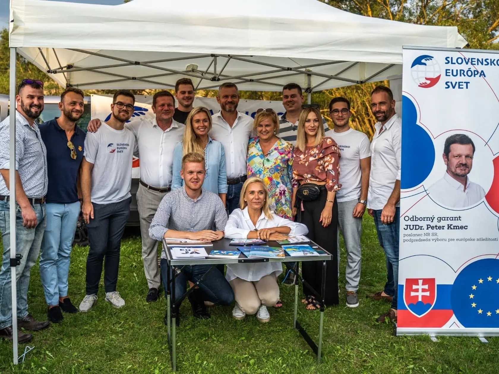 Stretnutie strany Hlas - sociálna demokracia v Snine.
