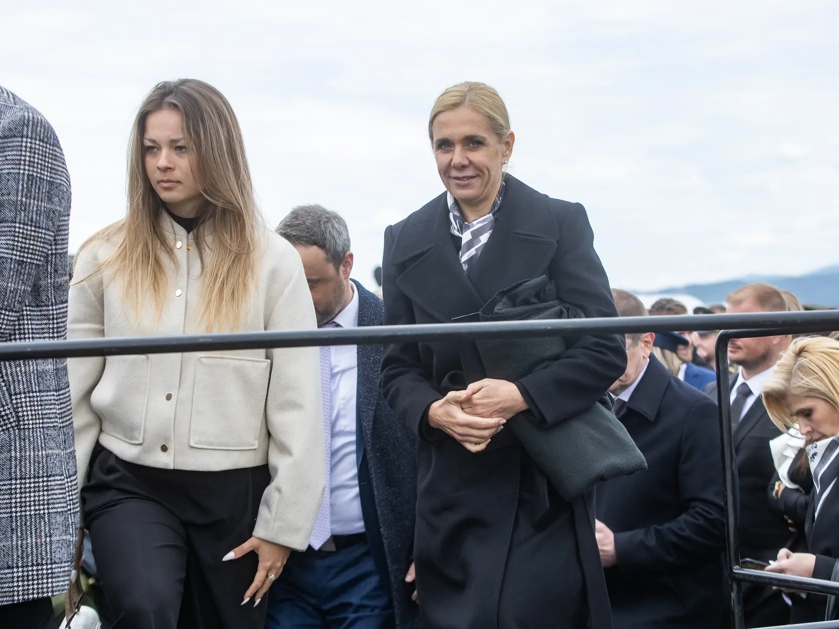 Oslavy 80.výročia víťazstva nad fašizmom Piešťany 2025. Na snímke je Denisa Saková.
