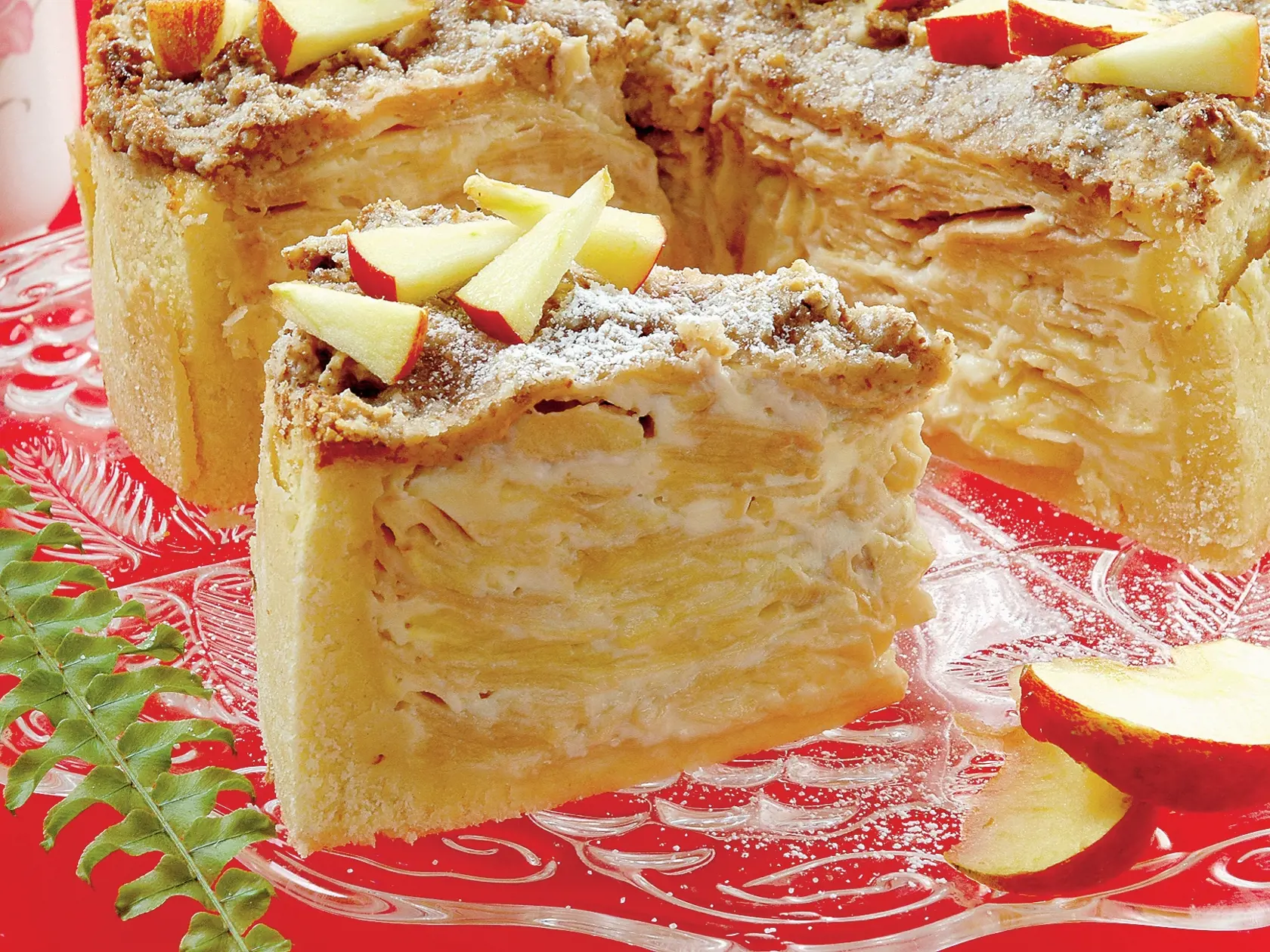 Jablková torta, múčnik, ovocný koláč, dezert
foto: Peter Záhradník
uverejnené: Šarm 38/2005
pôvodný súbor:jablkova torta.eps