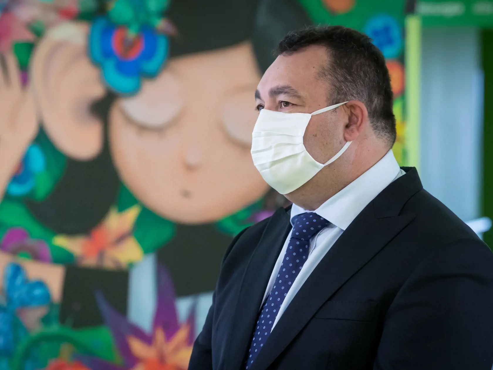 Kontrolný deň v priestoroch nového Detského Kardiocentra na bratislavských Kramároch, ktoré bude súčasťou Národného ústavu srdcových a cievnych chorôb. Na snímke je Ing. Mongi Msolly, generálny riaditeľ NÚSCH, .