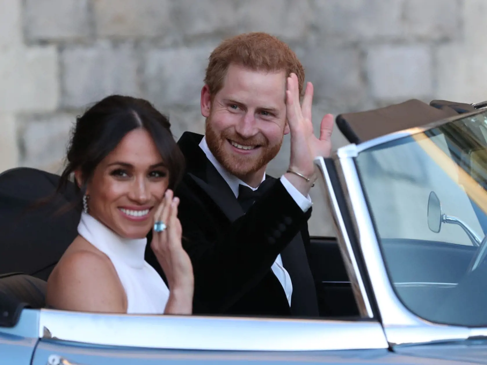 Svadba princa Harryho a Meghan Markle na Windsorskom zámku.