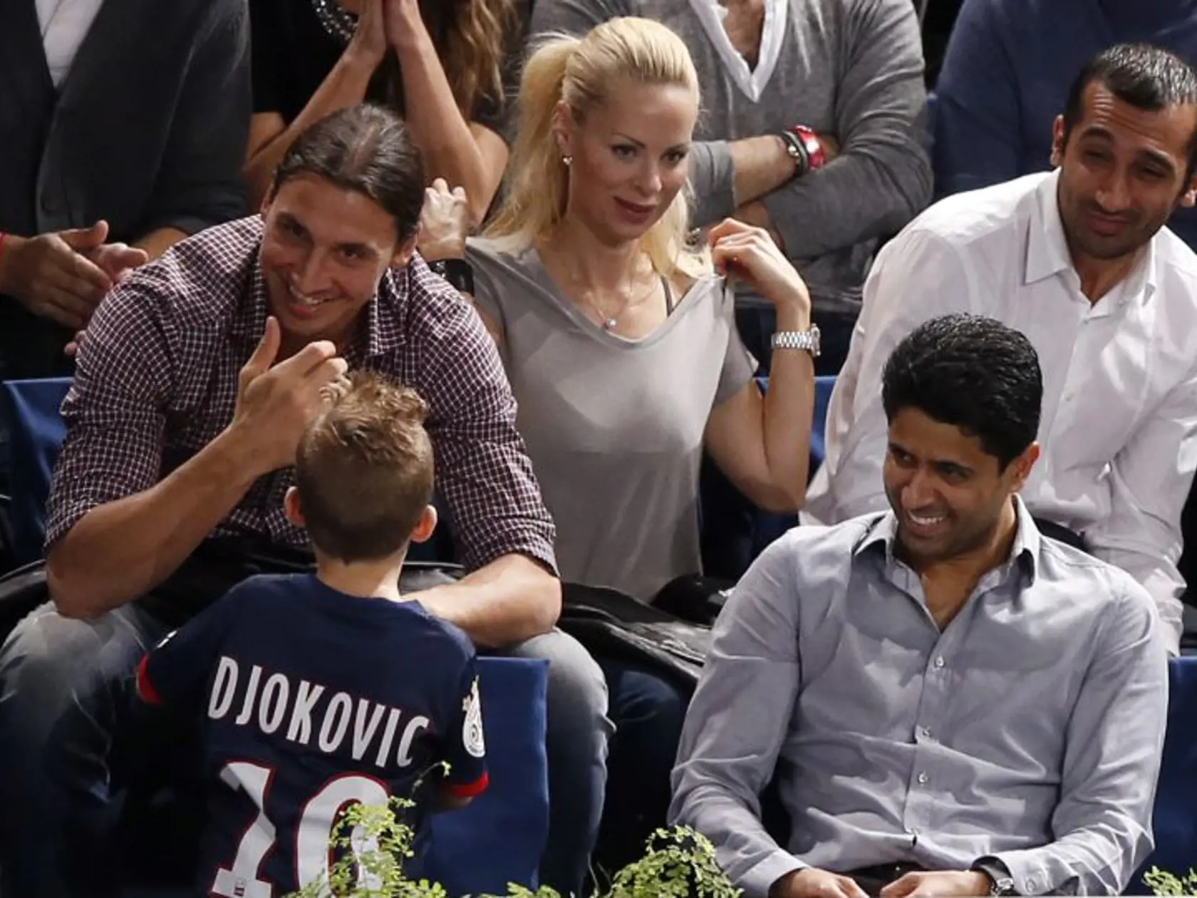 Zlatan Ibrahimovic a Helena Seger