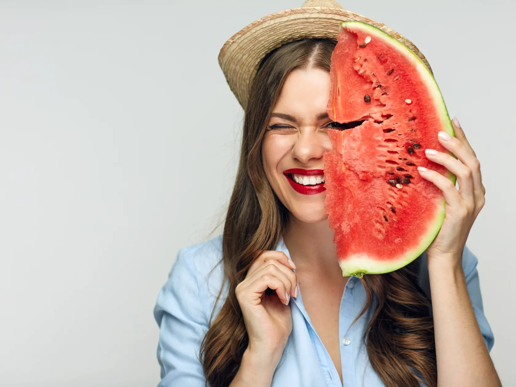 žena - melón
