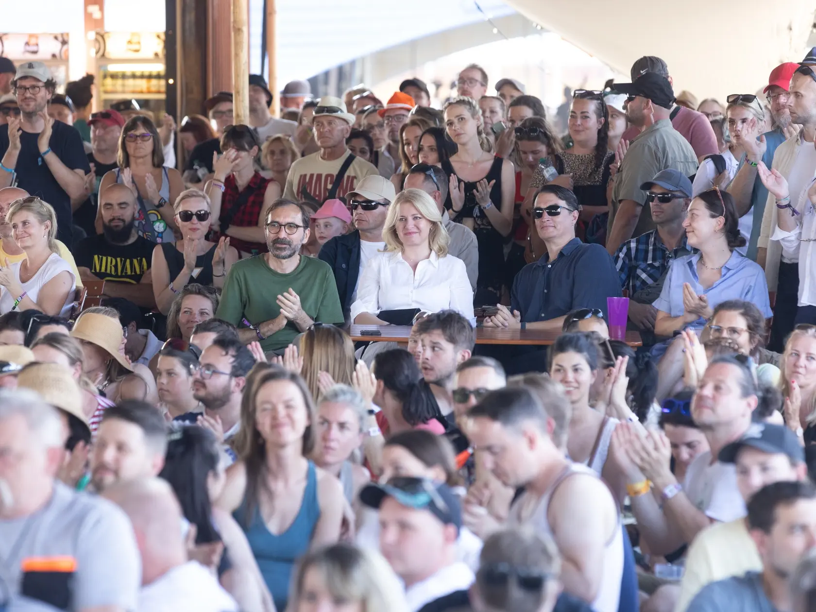 Prezidentka sa aj tento rok zúčastnila letného festivalu.
