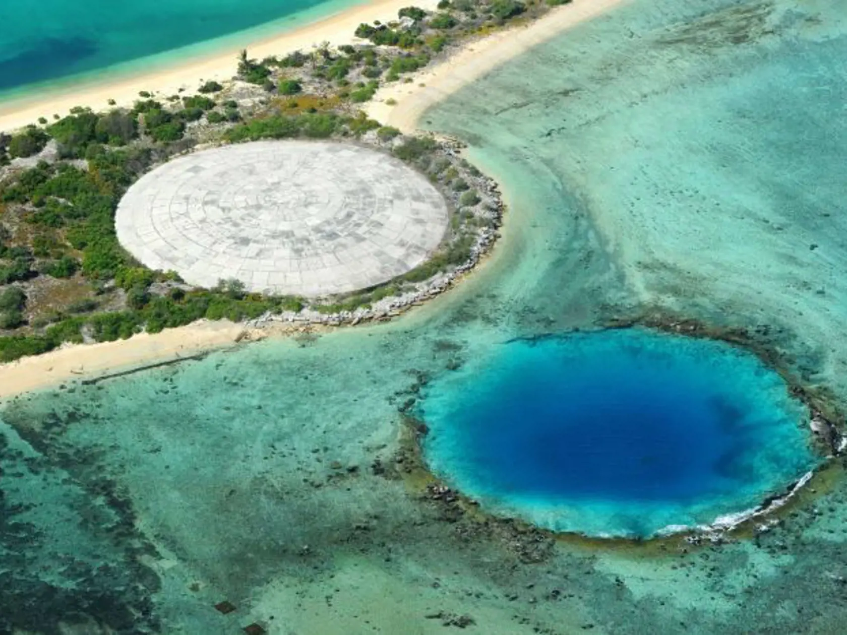 Takto vyzerajú Bikini Atoll po rokoch.