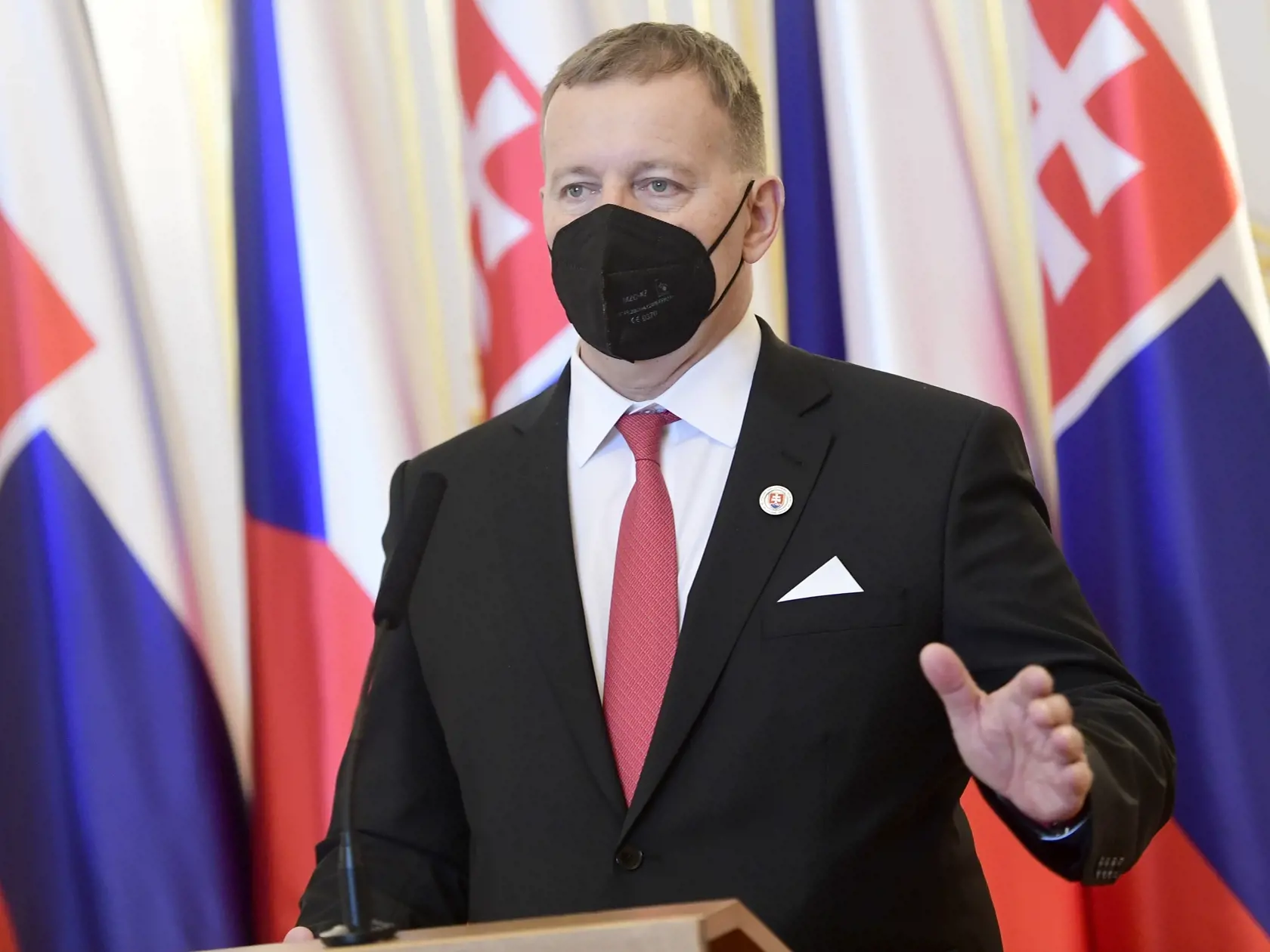 Na snímke predseda Národnej rady SR Boris Kollár (Sme rodina)