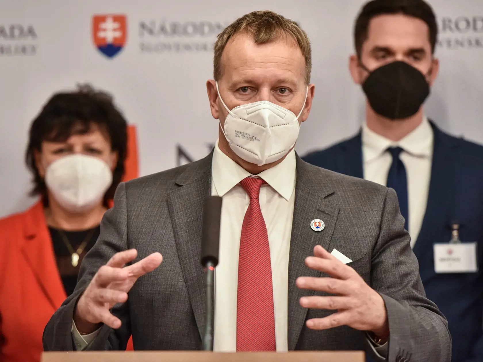 Na snímke predseda Národnej rady SR Boris Kollár (Sme rodina)