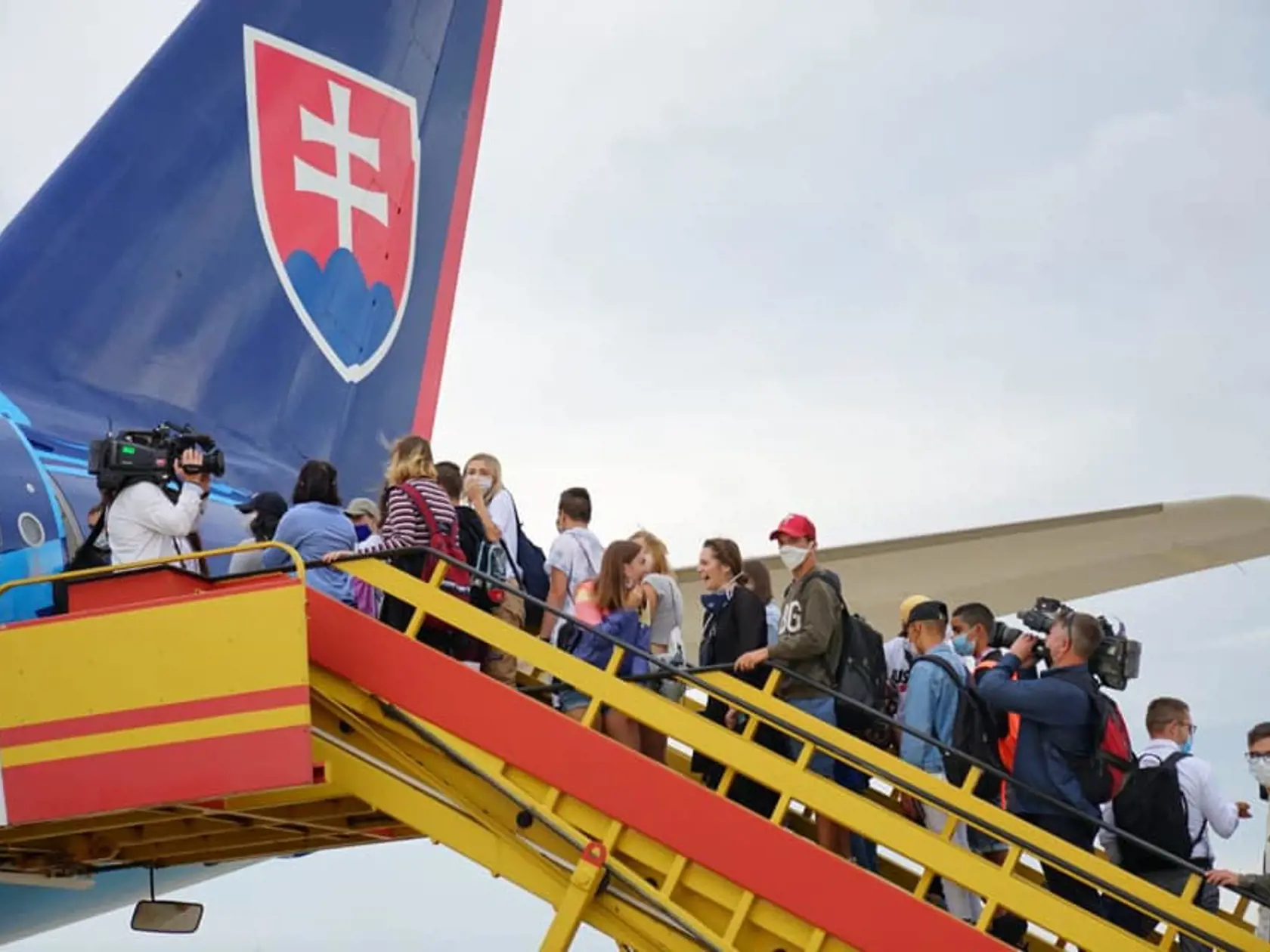 Deti sprevádzajú Matoviča počas jeho zahraničnej cesty do Poľska.