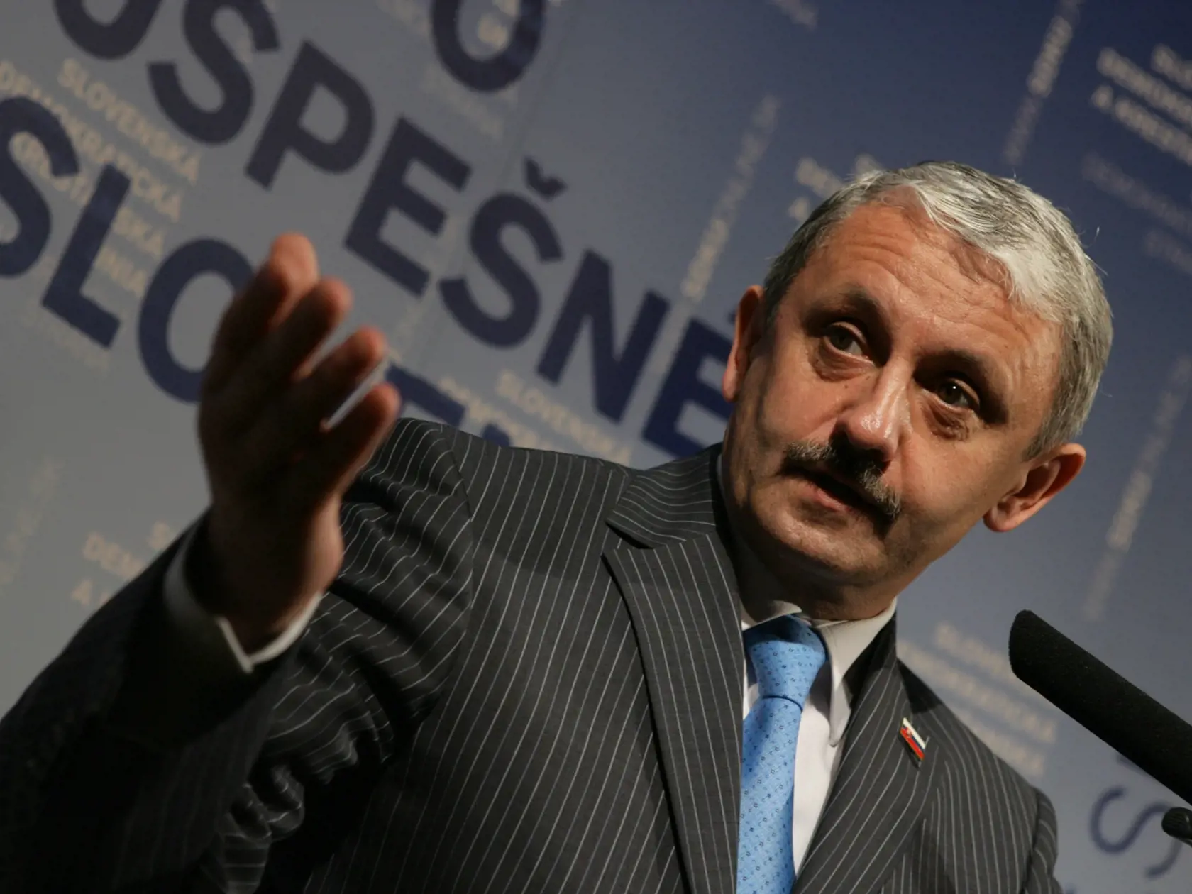 Tlačová konferencia expredsedu SDKÚ-DS Mikuláša Dzurindu.