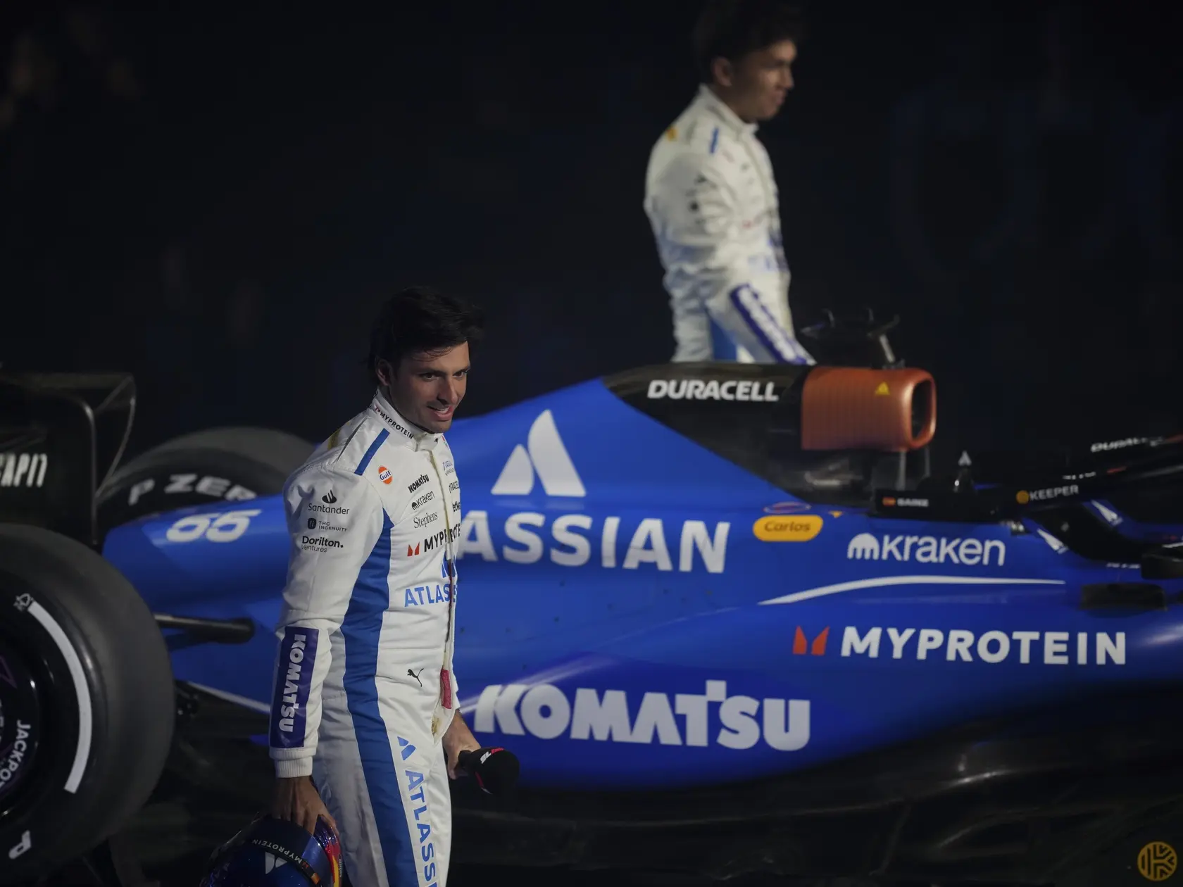 Atkassian Williams Racing - Alexander Albon a Carlos Sainz.