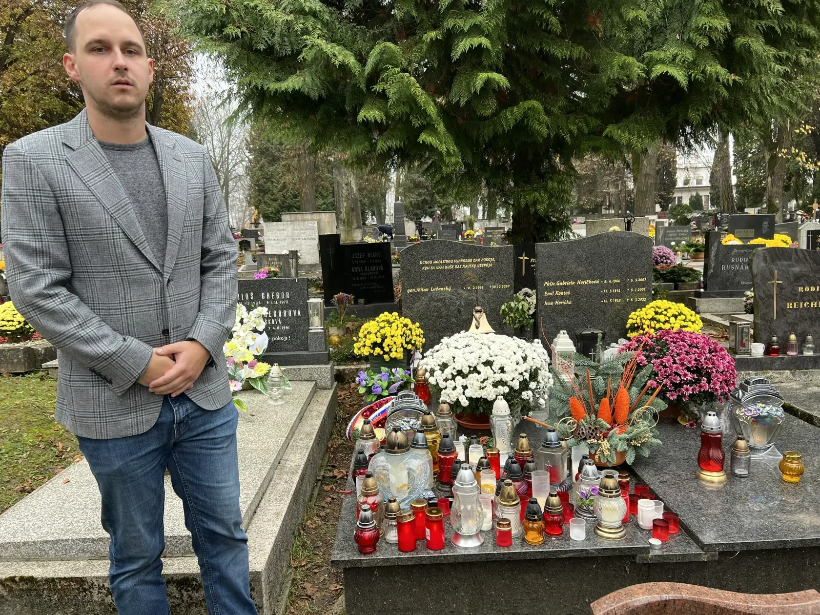 Syn Milana Lučanského Adam.