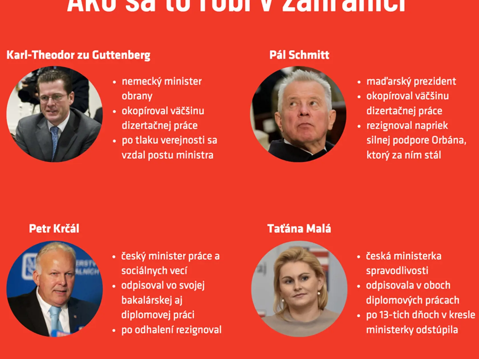 Takto sa podľa Komunity Zastavme korupciu postavili k obdobnému problému politici v zahraničí.
