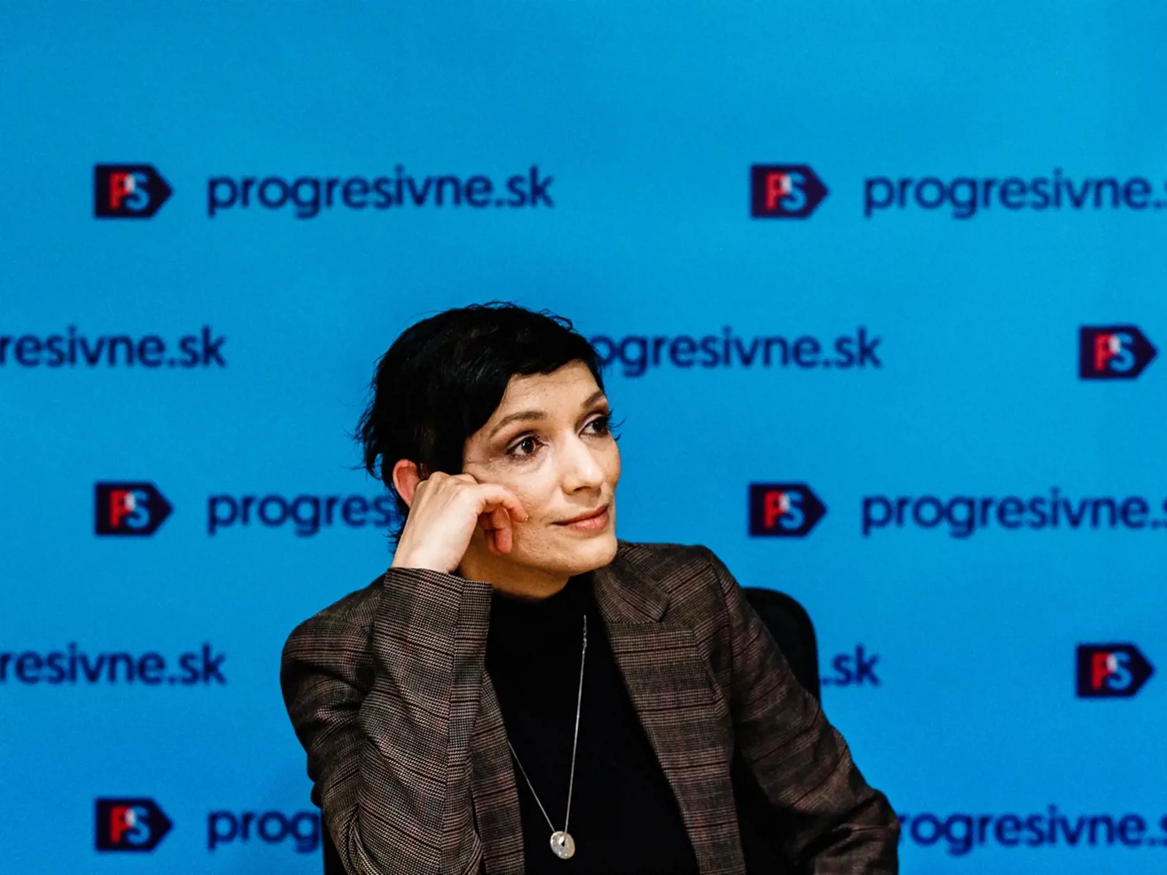 Predsedníčka mimoparlamentnej politickej strany Progresívne Slovensko, Irena Bihariová.