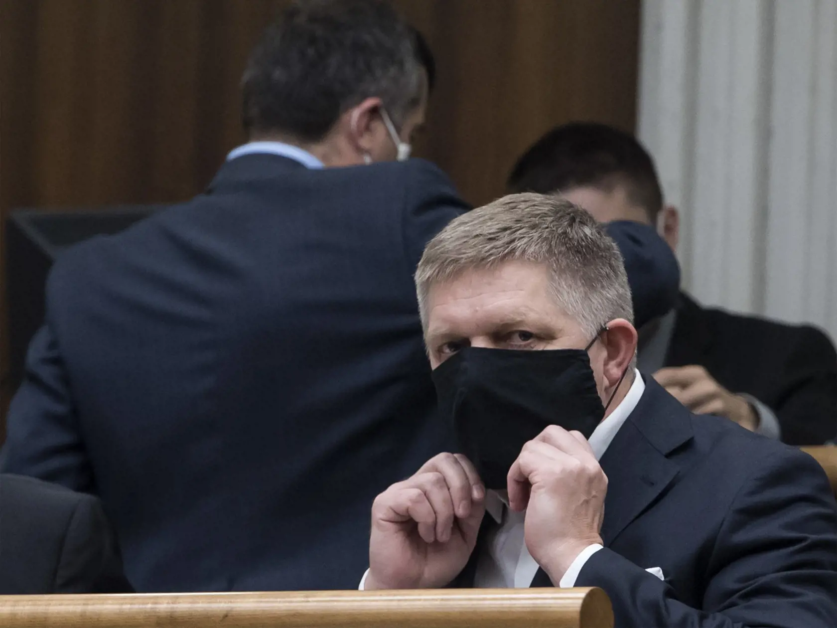 Na snímke poslanec parlamentu SR Robert Fico (SMER-SD)