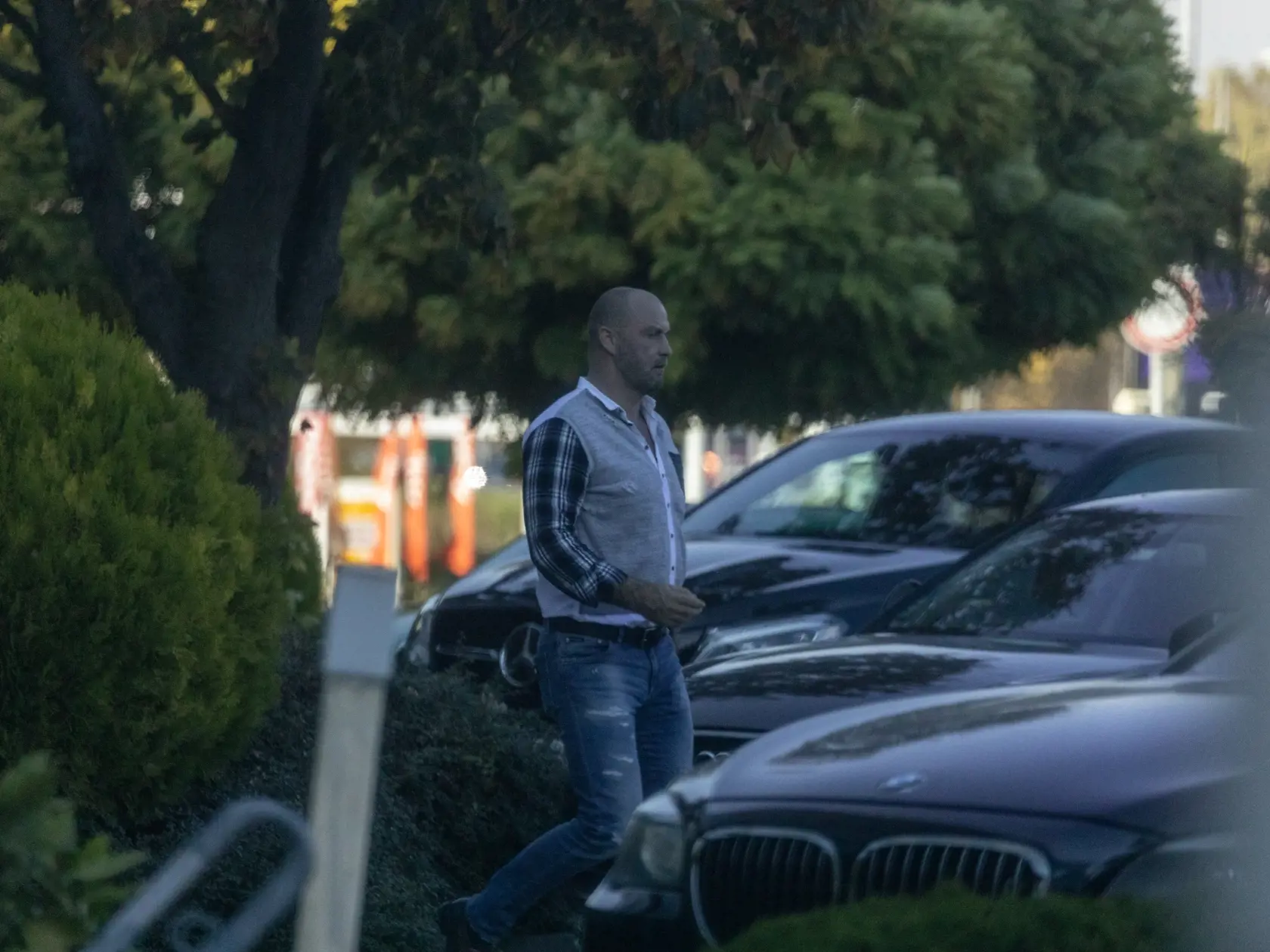 Norbert Bödör na stretnutí v bratislavskom Hoteli Aston s Viktorom Lehotzkým.