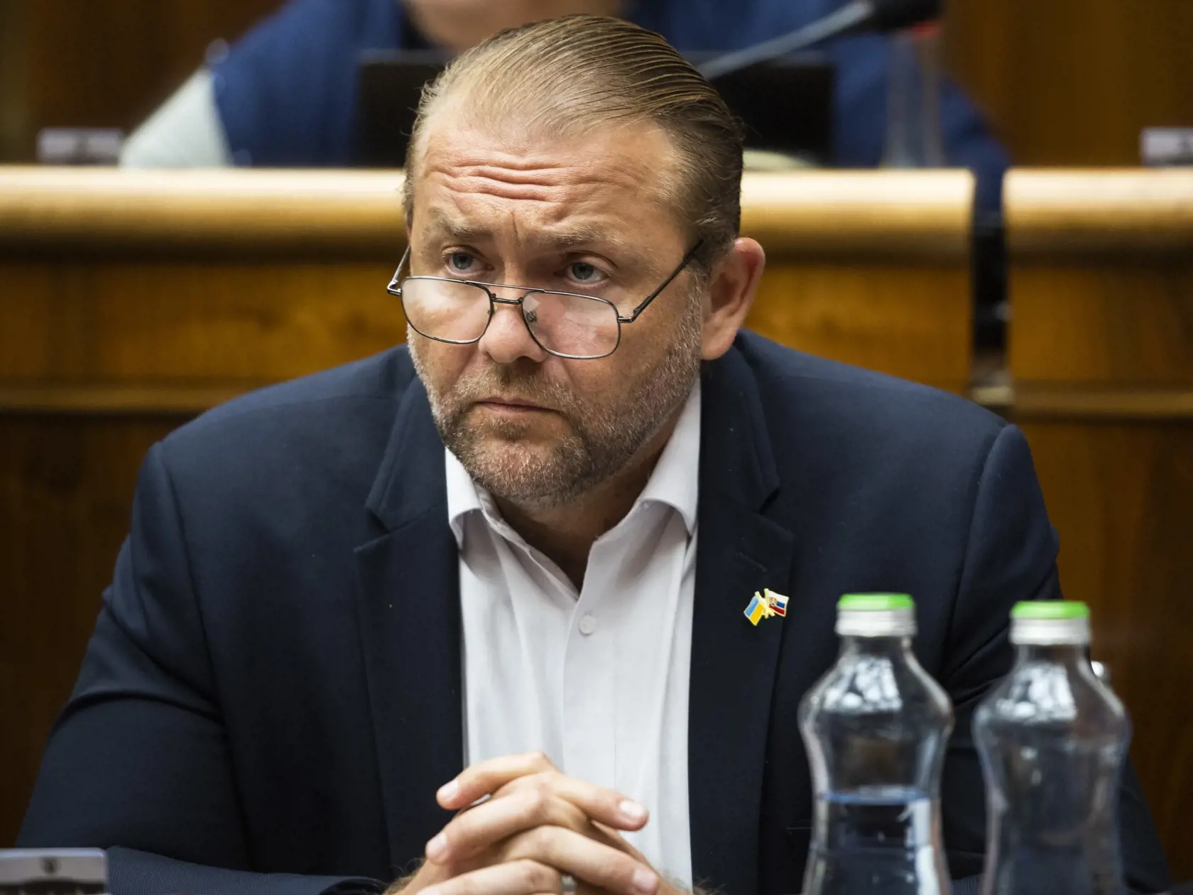 Na snímke poslanec NRSR Róbert Halák (OĽaNO)  počas rokovania 72. schôdze NR SR v Bratislave 20. septembra 2022. FOTO TASR - Jaroslav Novák 