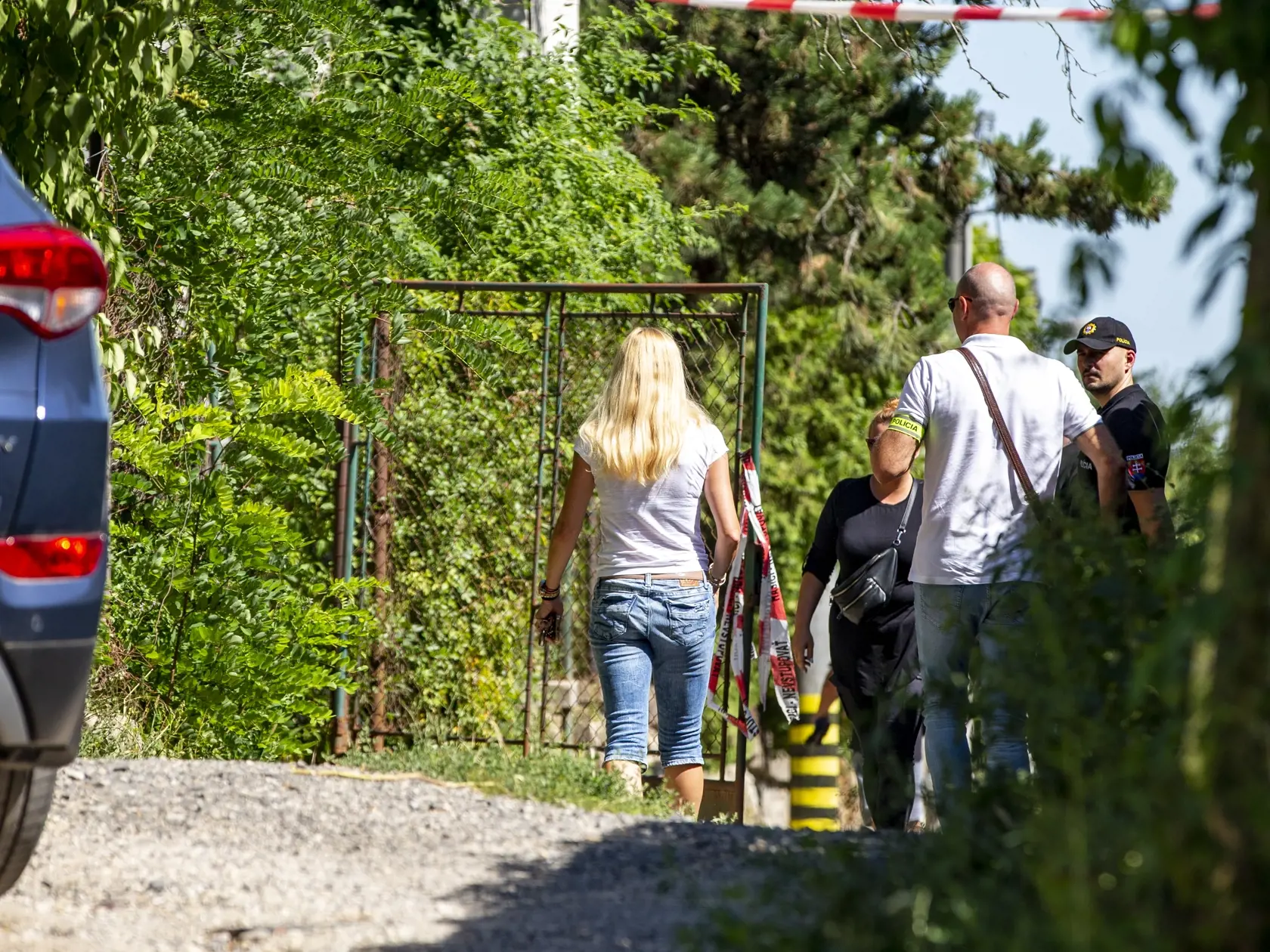 Miesto činu, kde sa muž chcel zbaviť mŕtvoly a následne spáchal samovraždu.