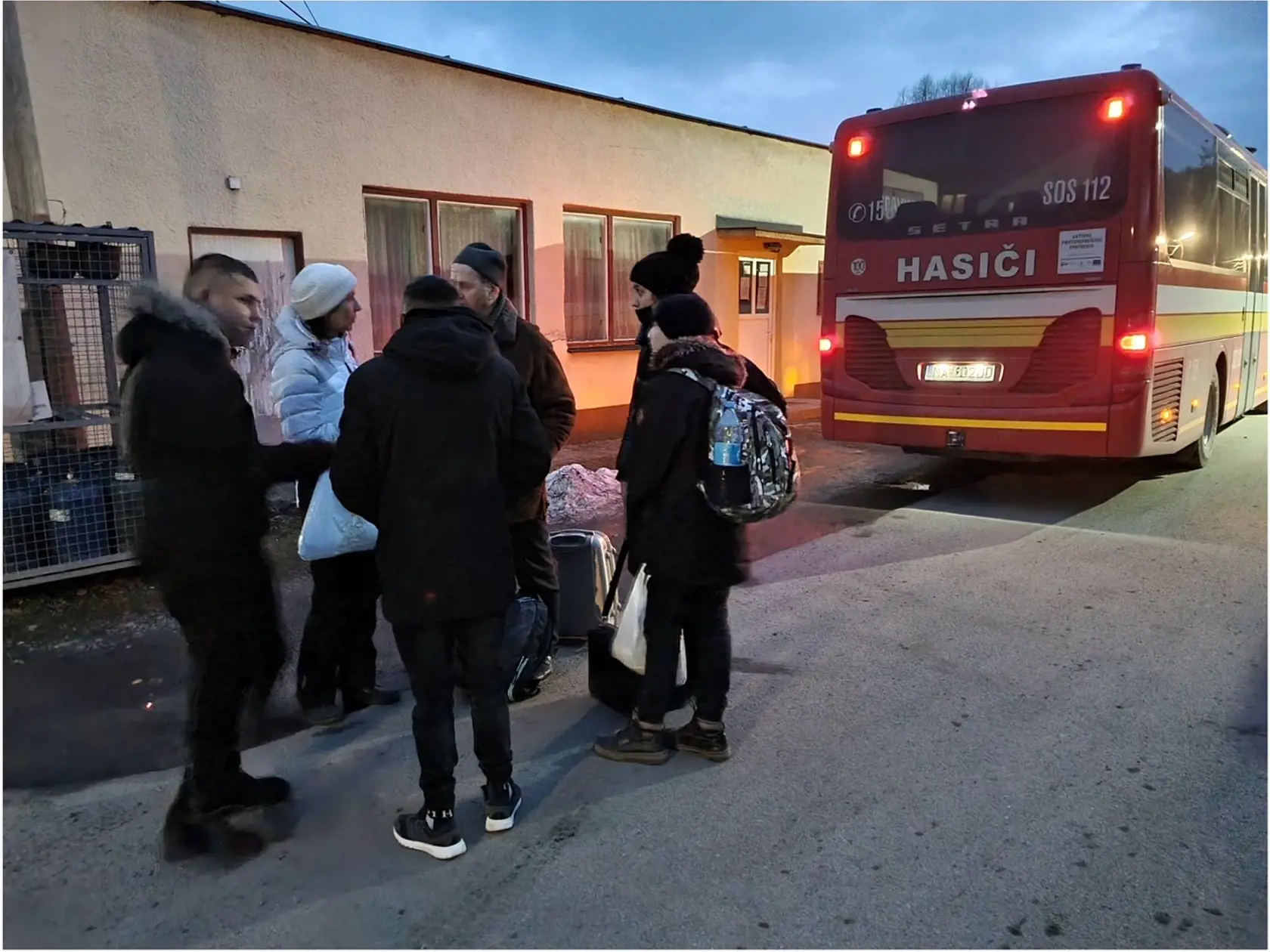 V obci Ubľa sú dočasne umiestnené deti a ženy z Ukrajiny, ktorým sa podarilo utiecť.