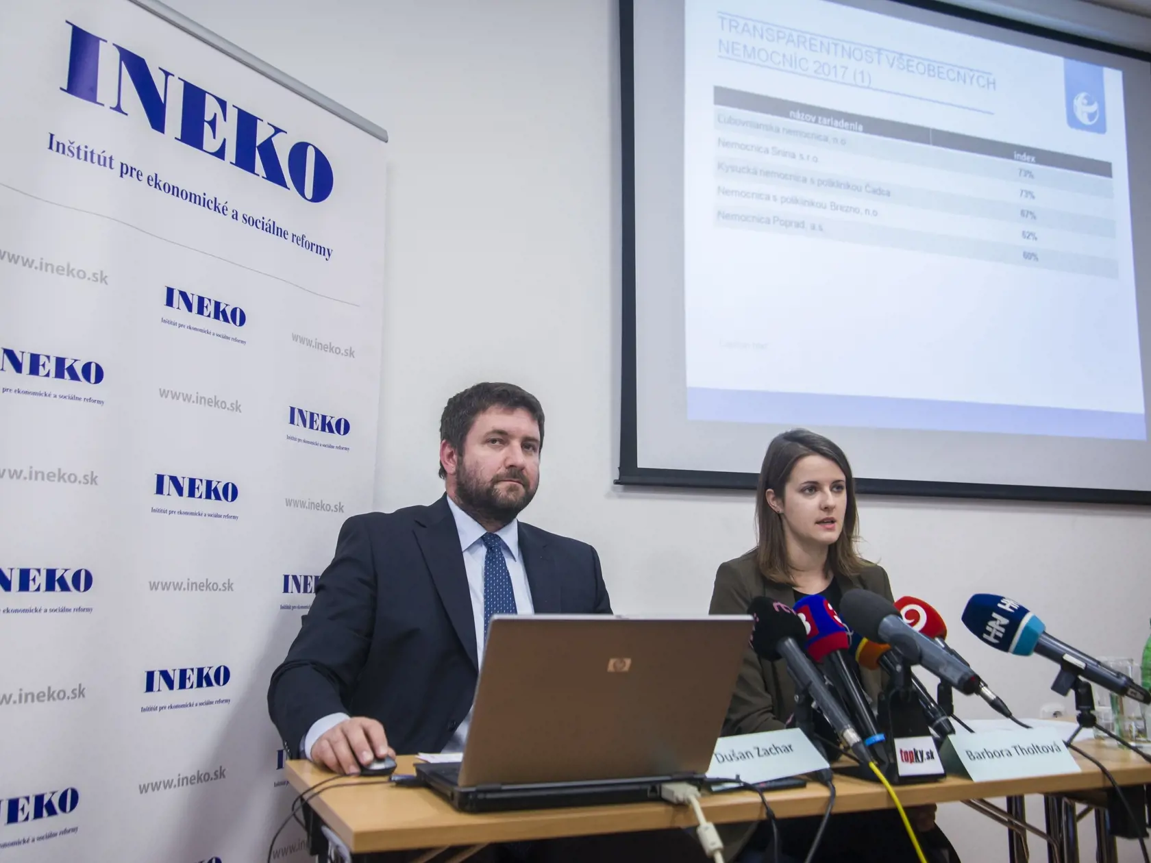 Analytik Inštitútu pre ekonomické a sociálne reformy (INEKO) Dušan Zachar