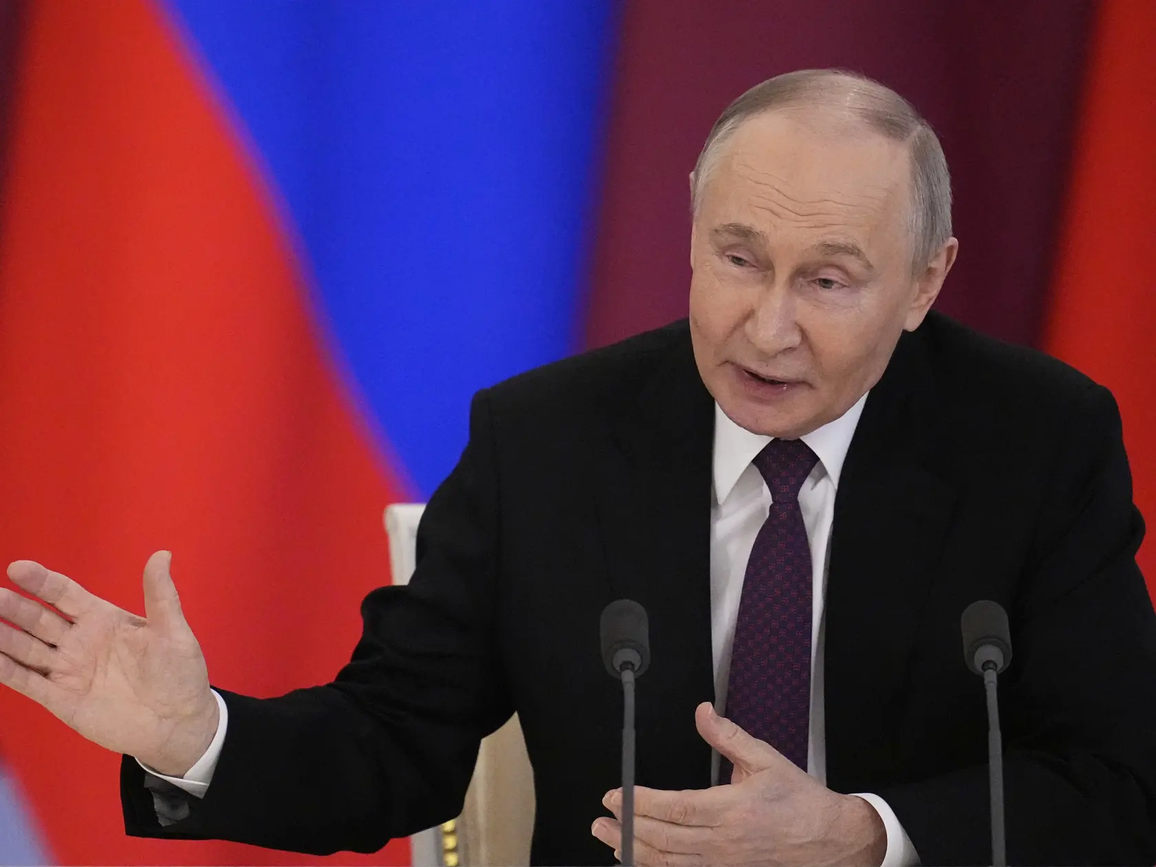 Ruský prezident Vladimir Putin.