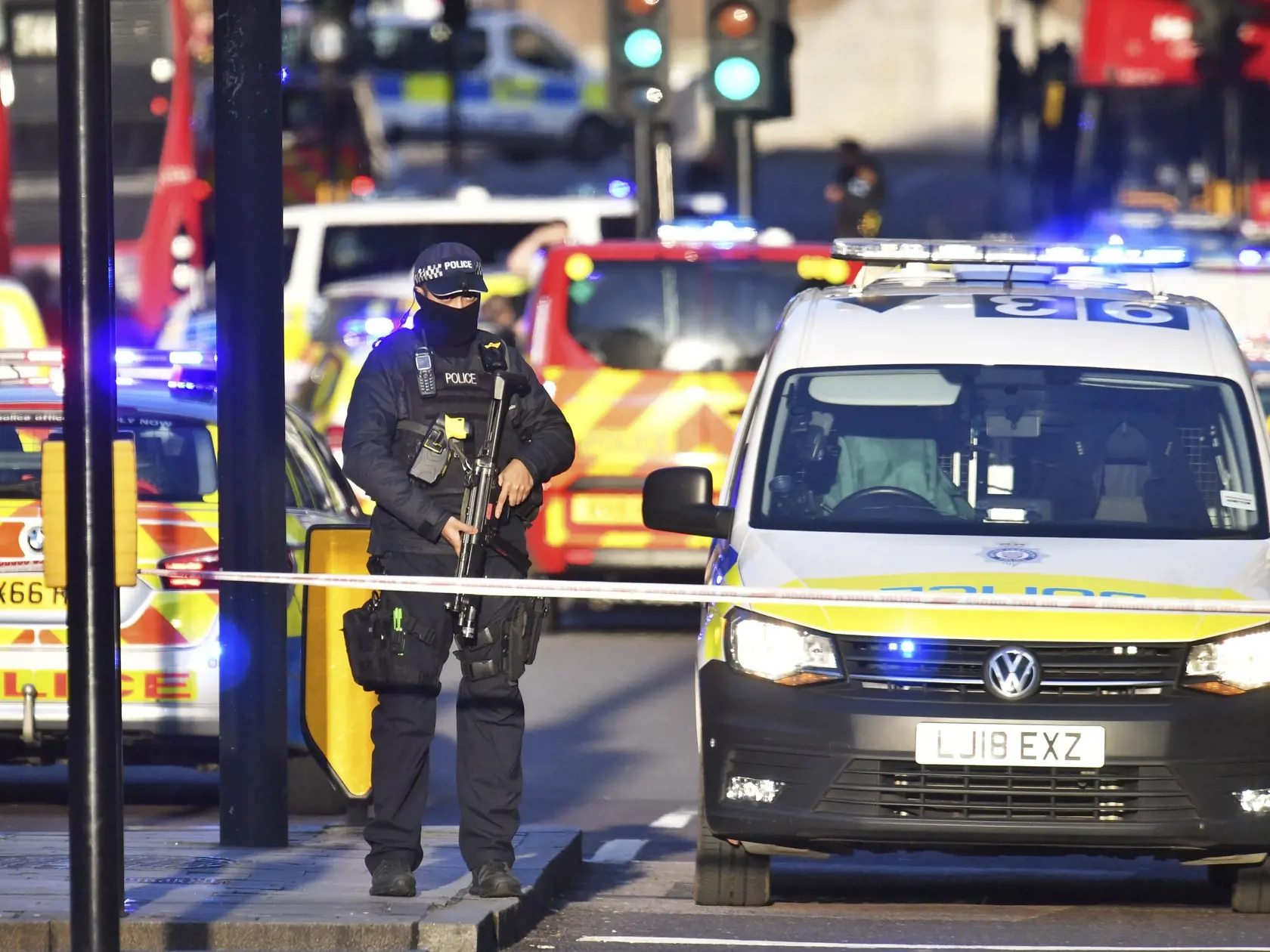 Krvavý teroristický útok na londýnskom London  Bridge.