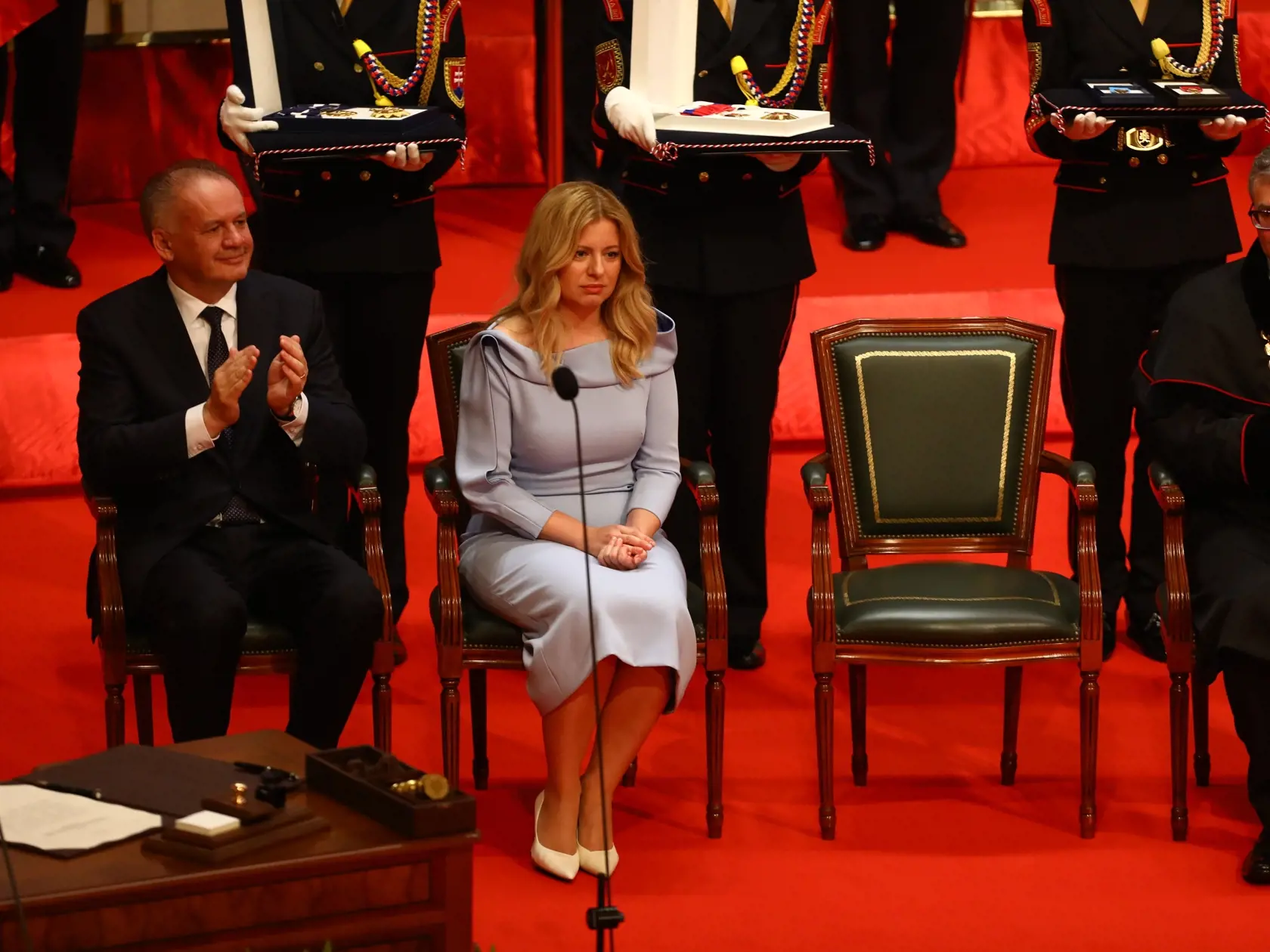 Zuzana Čaputová na inaugurácii.