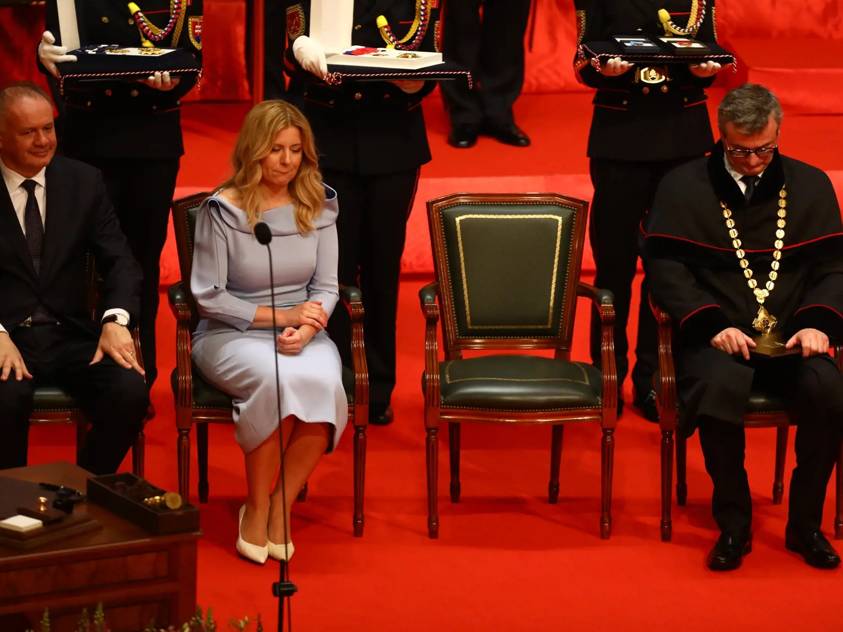 Zuzana Čaputová na inaugurácii.