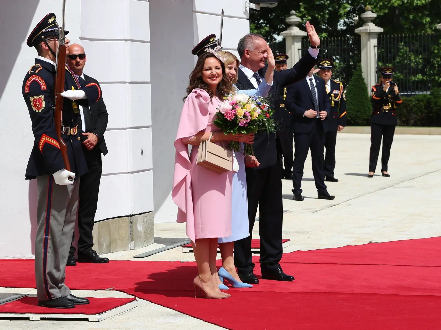 Čaputová prebrala palác od bývalého prezidenta Kisku.