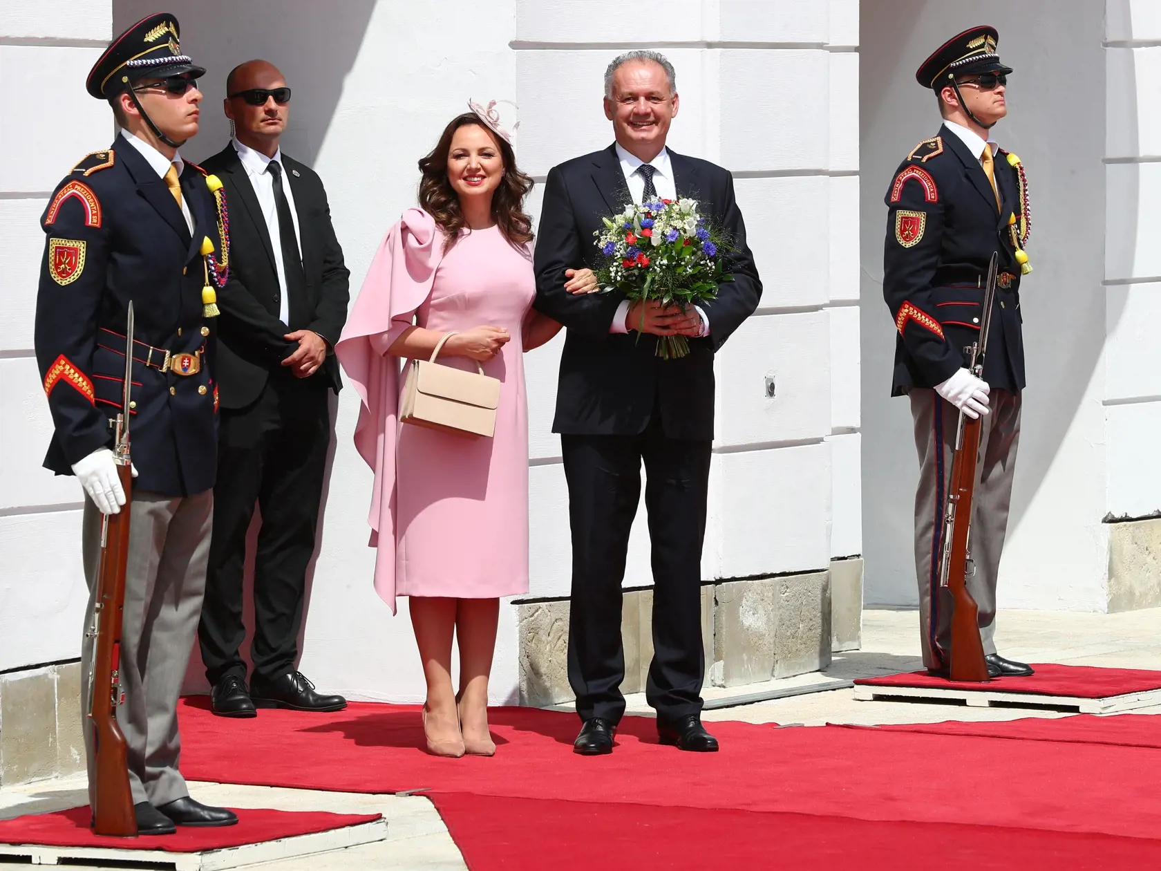 Čaputová prebrala palác od bývalého prezidenta Kisku.