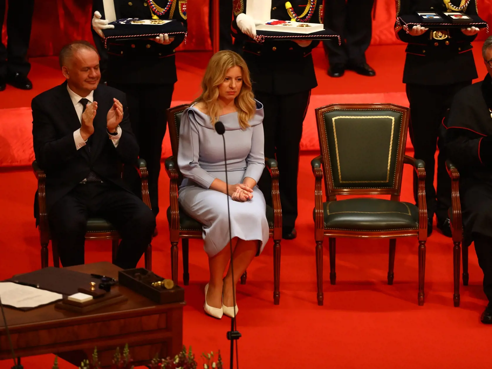 Zuzana Čaputová na inaugurácii.