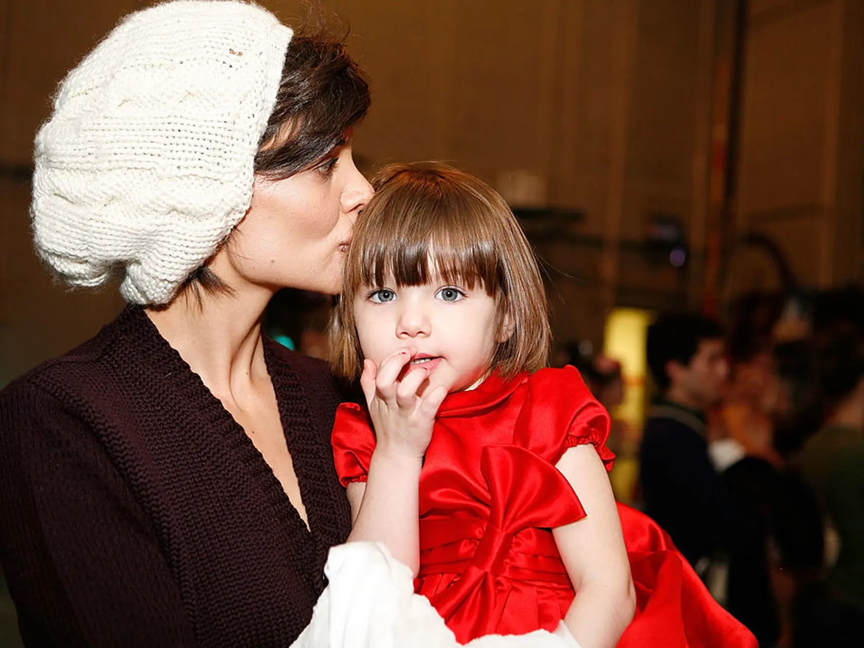 Suri Cruise ako malé dievčatko.