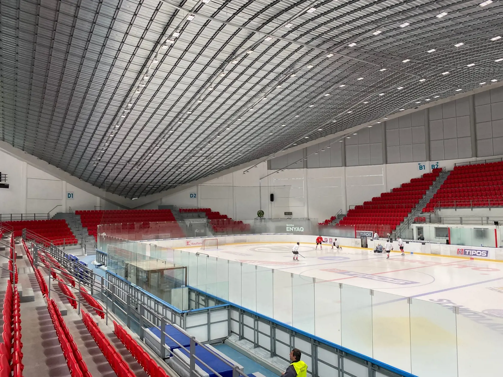 Opravený zimný štadión v Prešove odovzdali do užívania v septembri 2021.