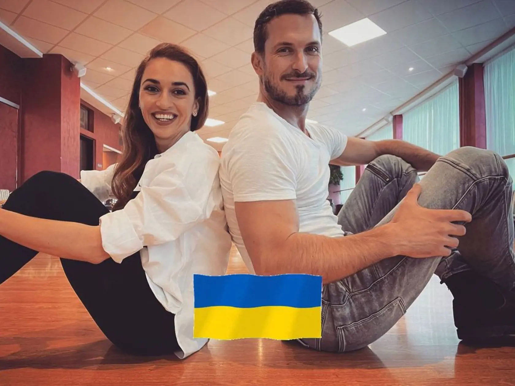 Janko so svojou tanečnou partnerkou