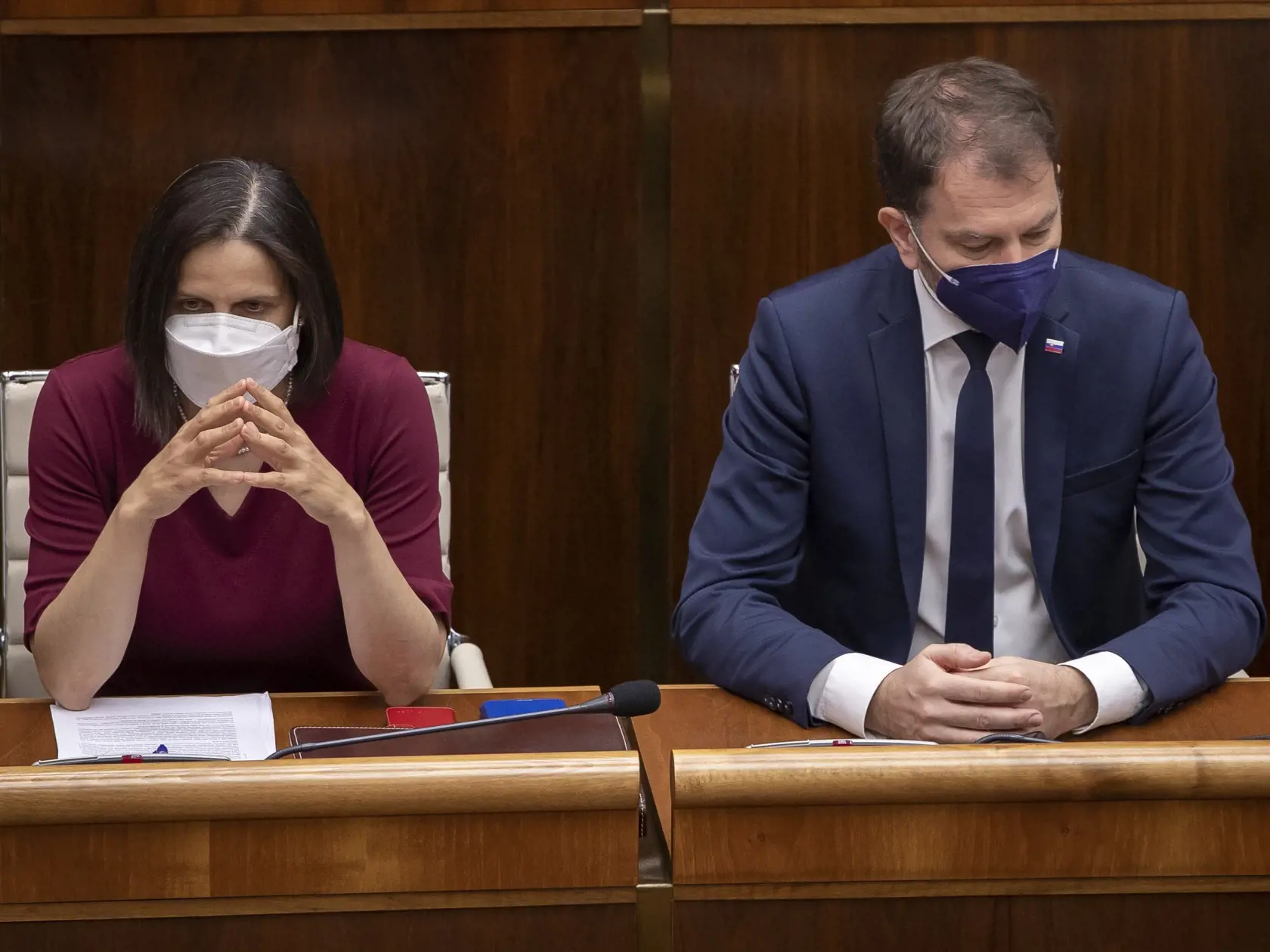 Ministerka spravodlivosti Mária Kolíková a šéf rezortu financií Igor Matovič nemajú práve najlepší vzťah.