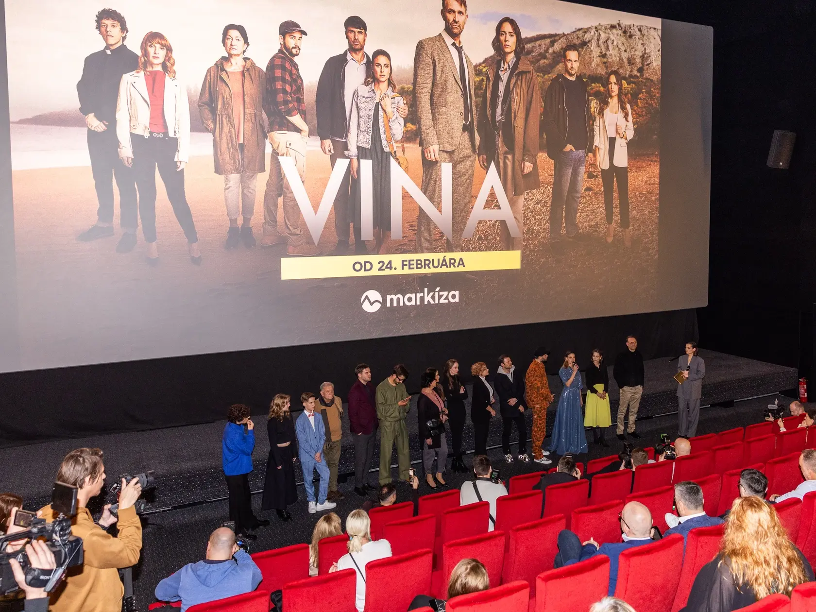 Premiéra seriálu Vina. 