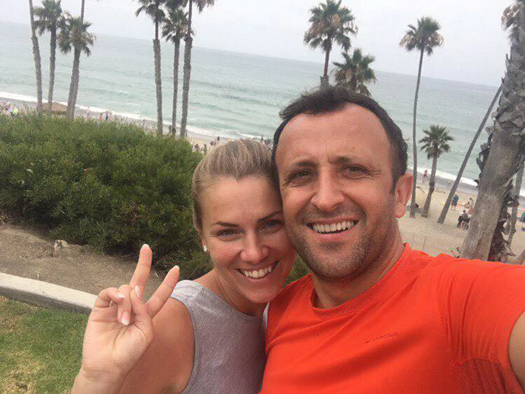 S manželkou si užil relax v slnečnej Californii.