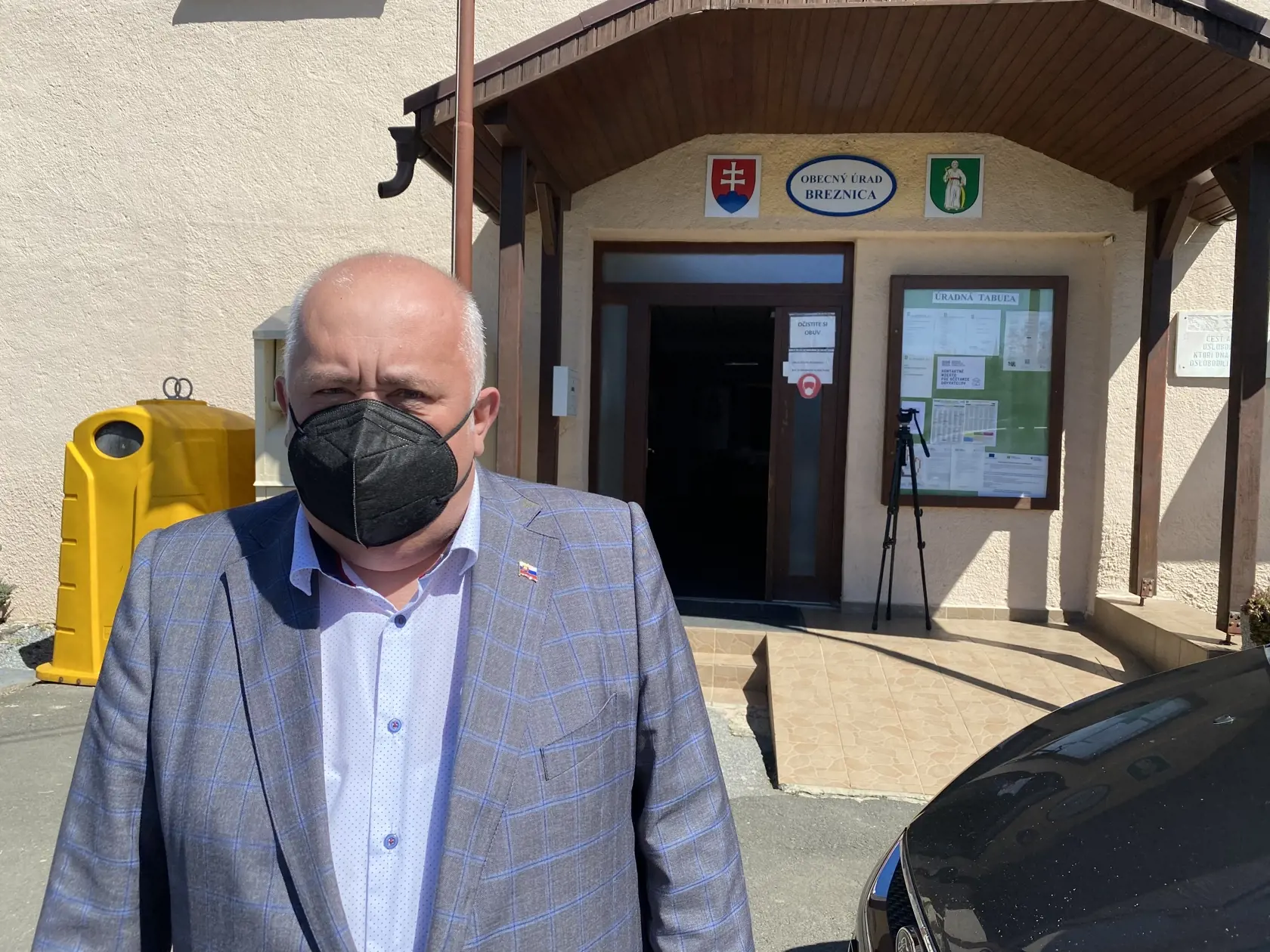 Starosta Breznice Slavomír Brendza.