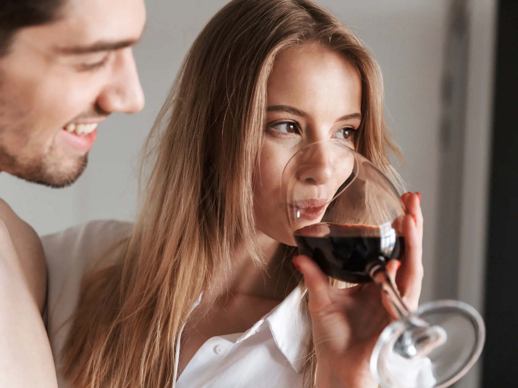Image,Of,Young,Cute,Cheerful,Loving,Couple,In,Home,Indoors