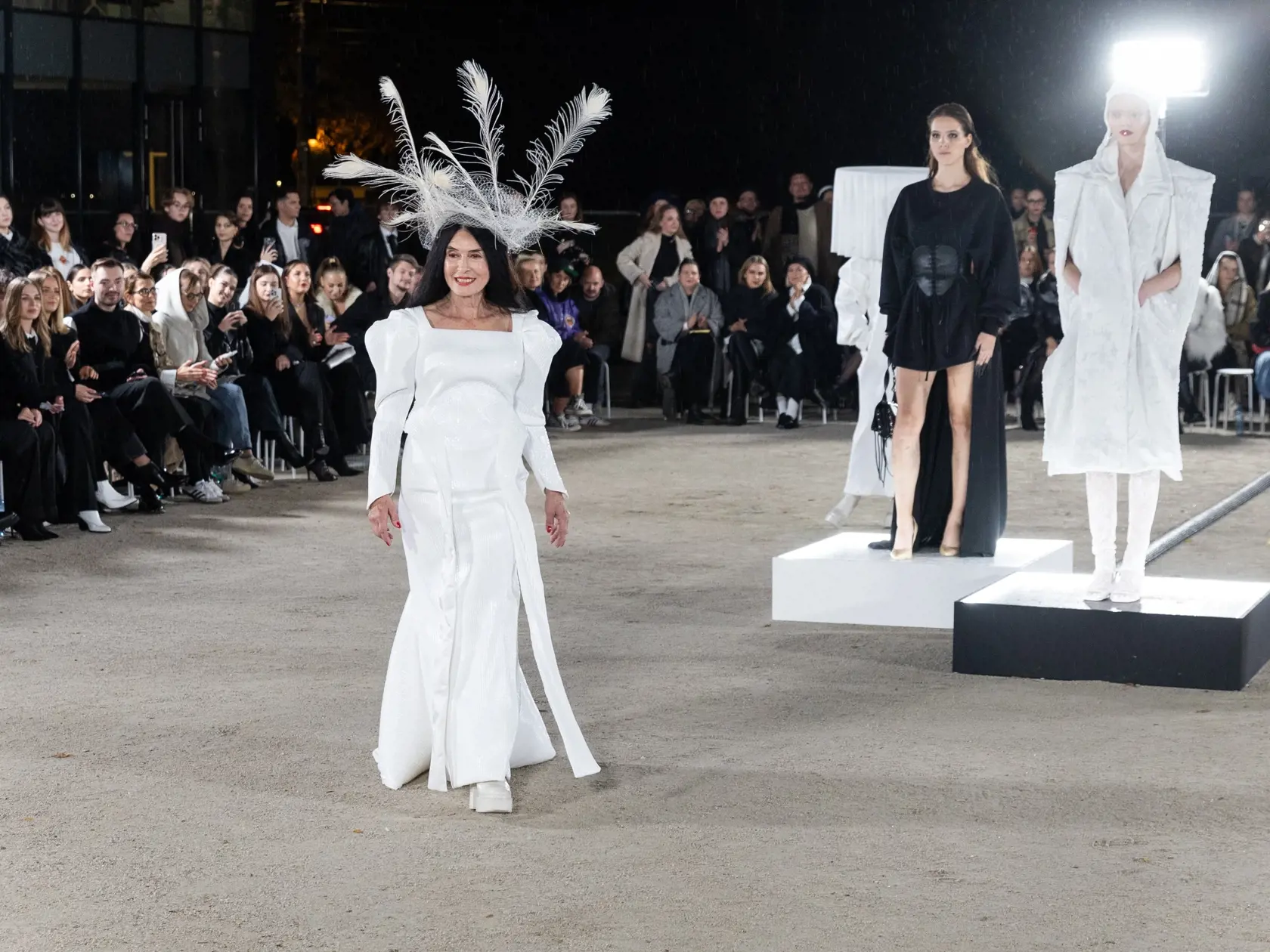 Tretí deň módnej šou Fashion LIVE! 2024. Na snímke Zuzana Kocúriková.
