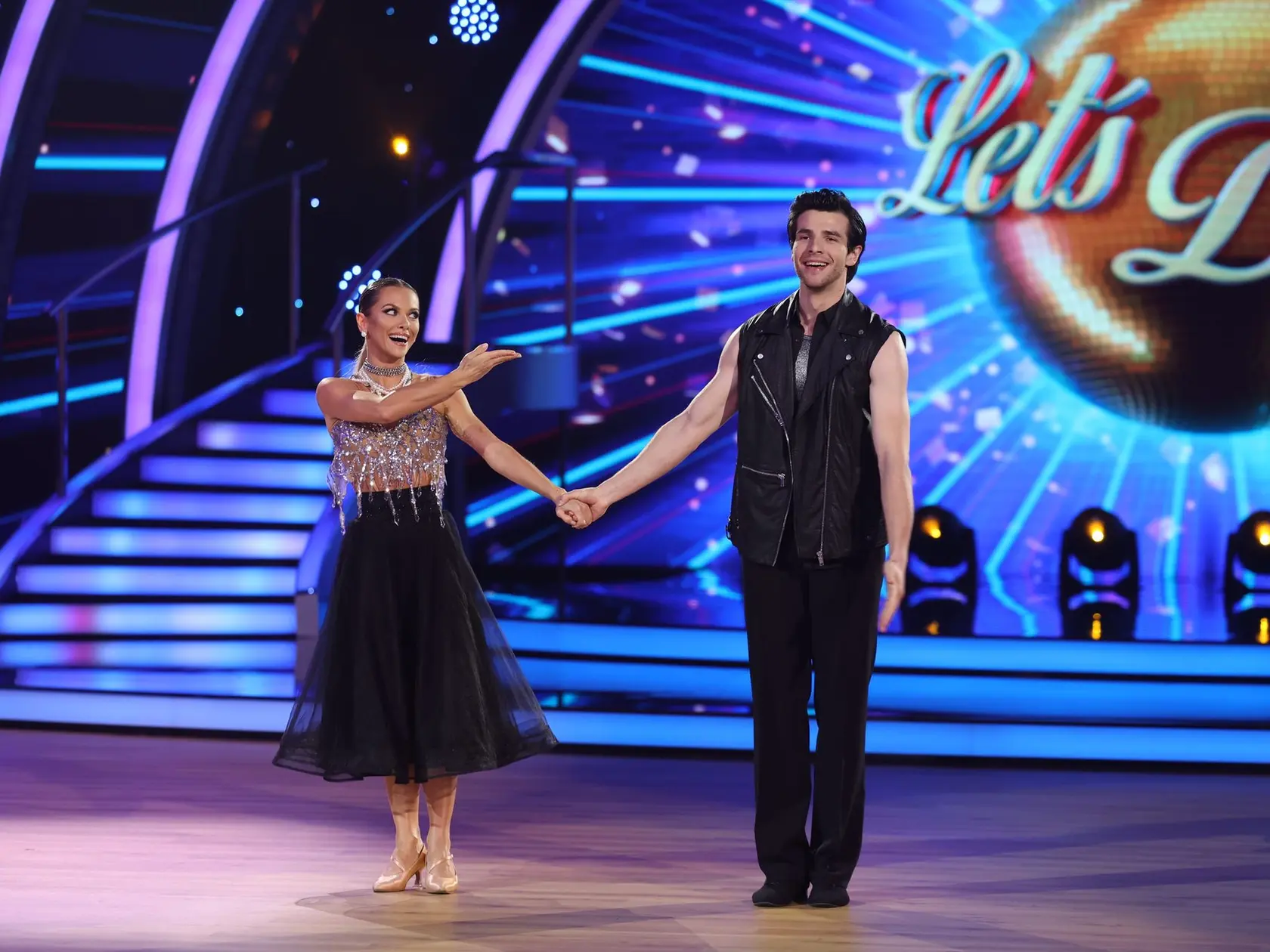 8. kolo Let's Dance. Na snímke Kristián Baran a Dominika Rošková.