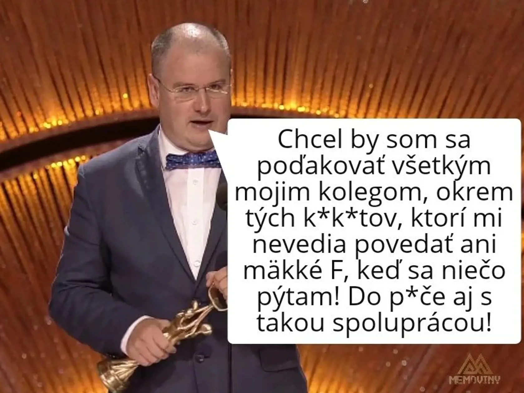 Internet si uťahuje z Merčiaka po jeho vulgárnom výbuchu.