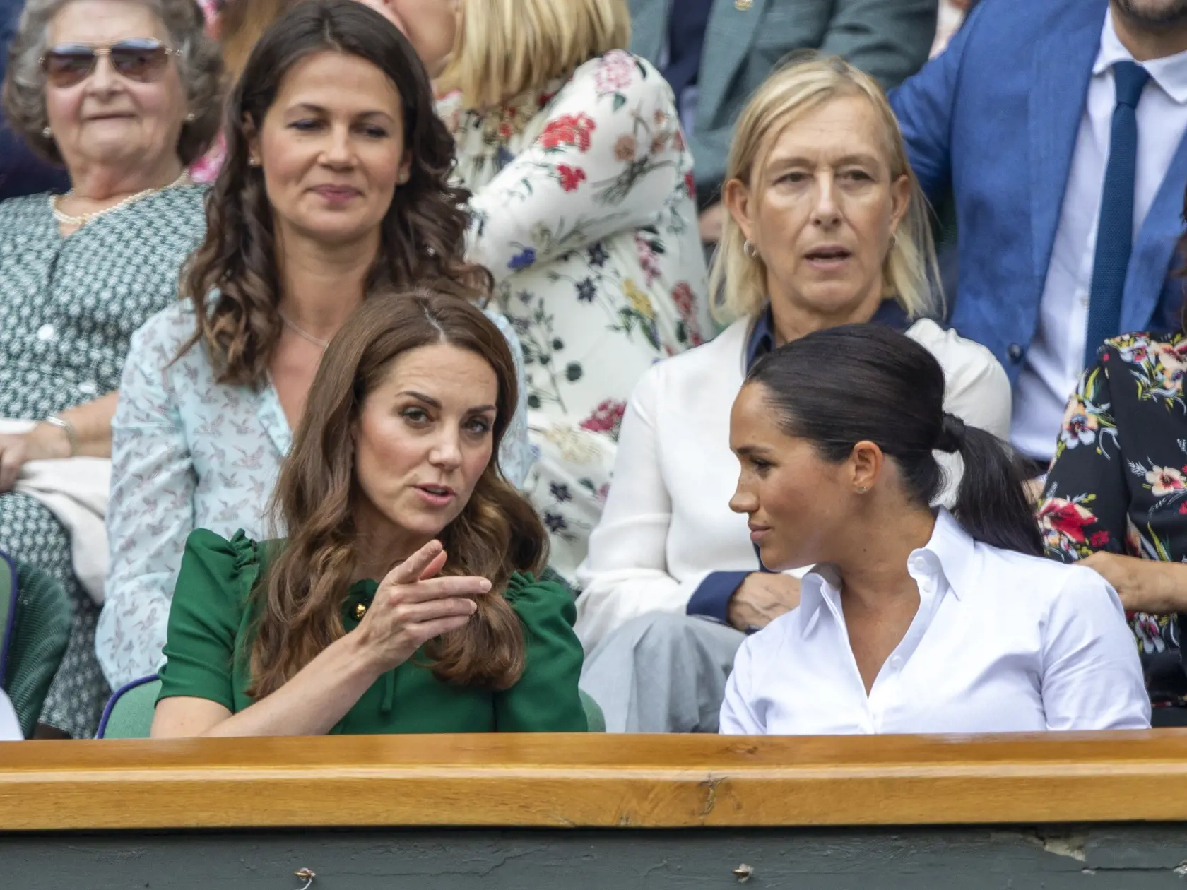 Minulý rok vo Wimbledone sedeli priamo nad Kate a Meghan.