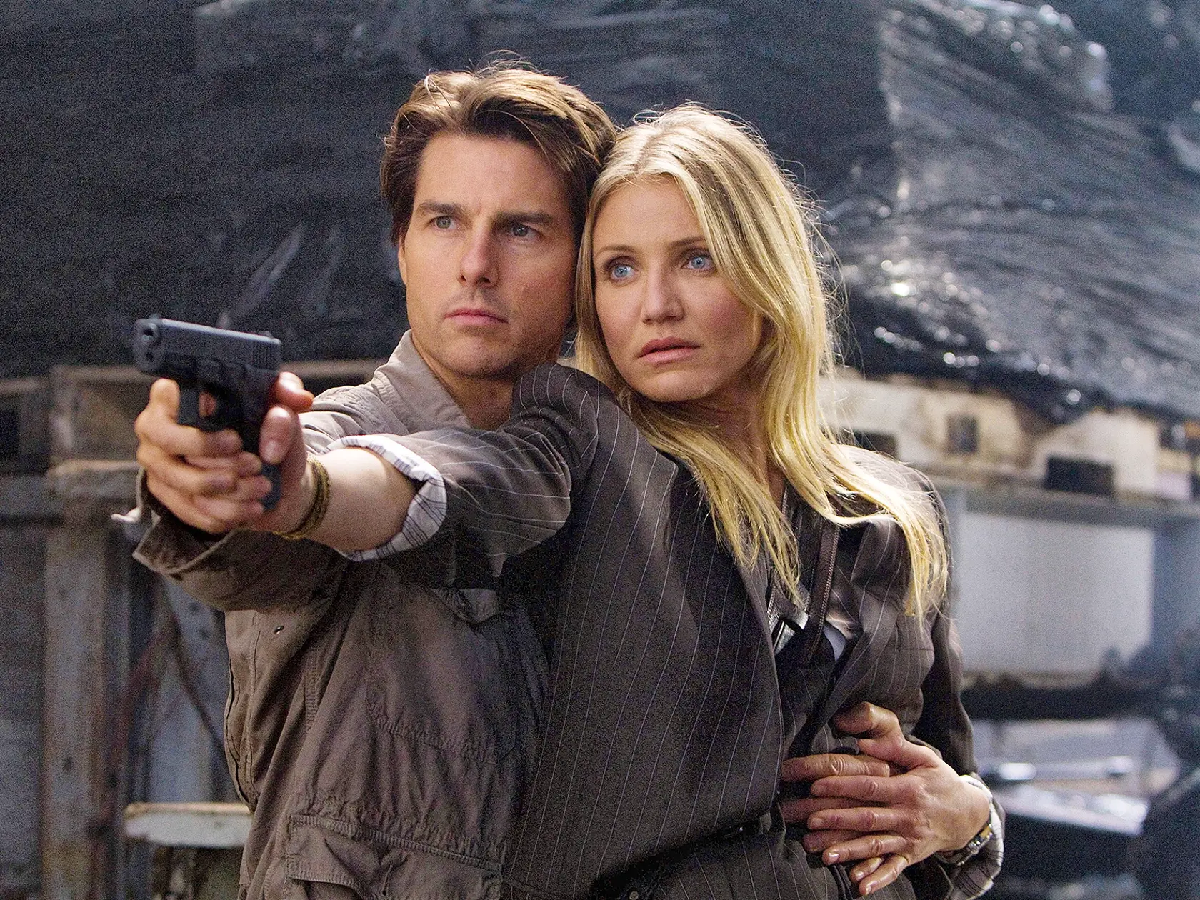 Tom Cruise po boku Cameron Diaz.