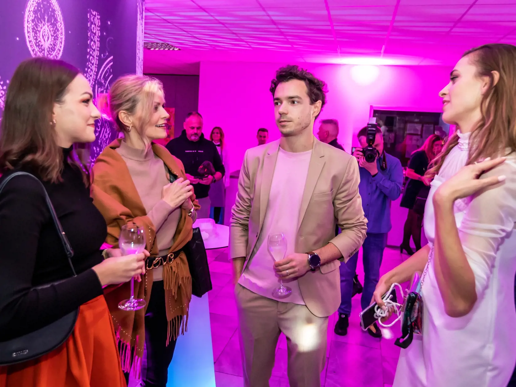 V Iuvente sa konala premiéra muzikálu Vyznanie. Na snímke je Dávid Hartl. 
