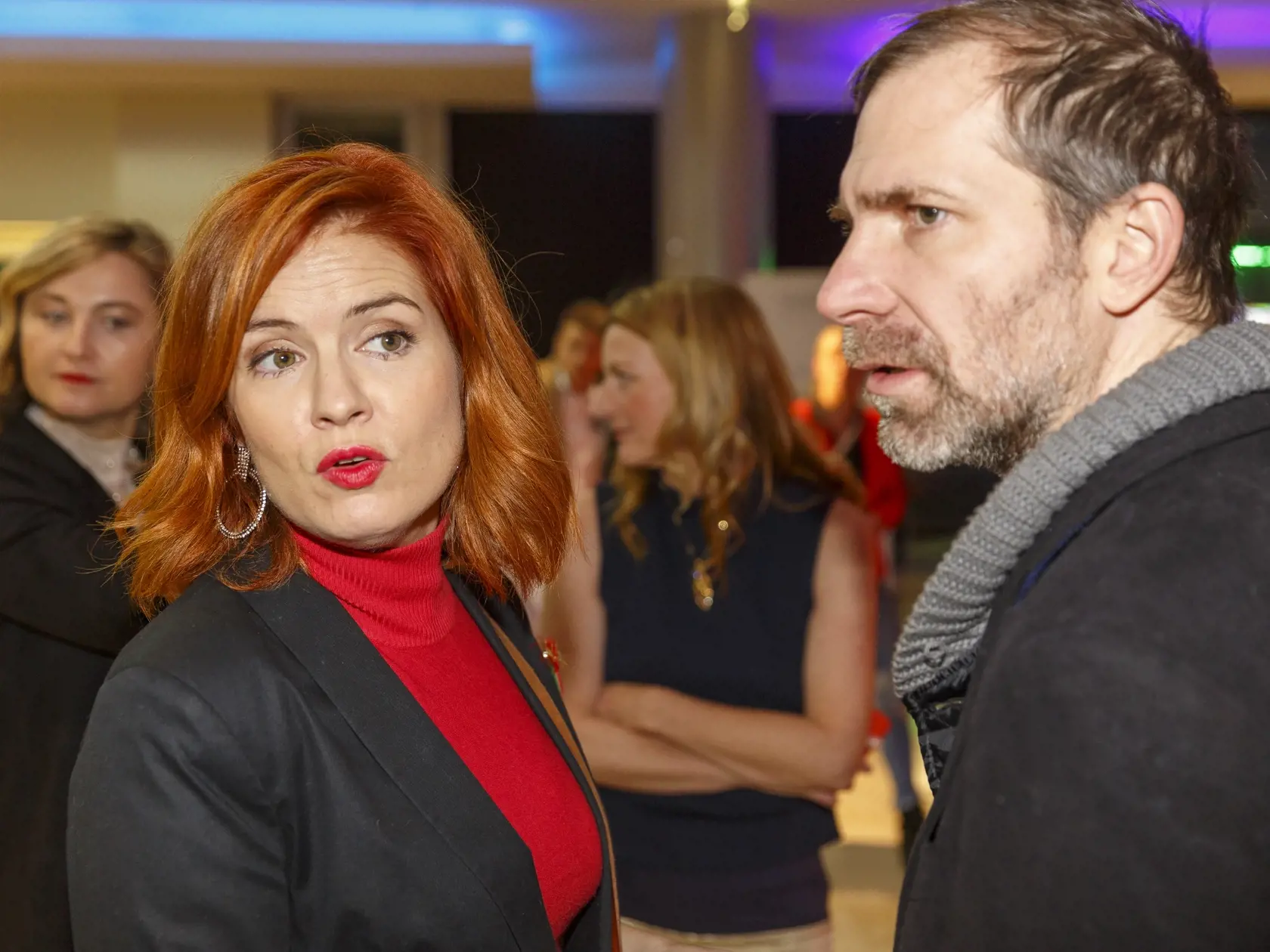 Zuzka a Ondrej na premiére filmu Môj príbeh.