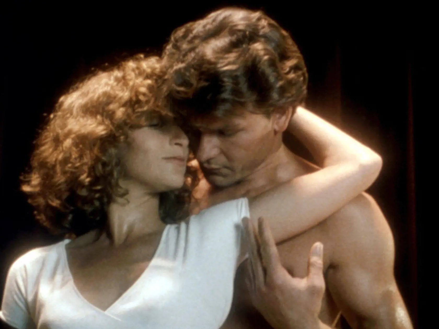 Jennifer Grey ako Baby (film Hriešny tanec)