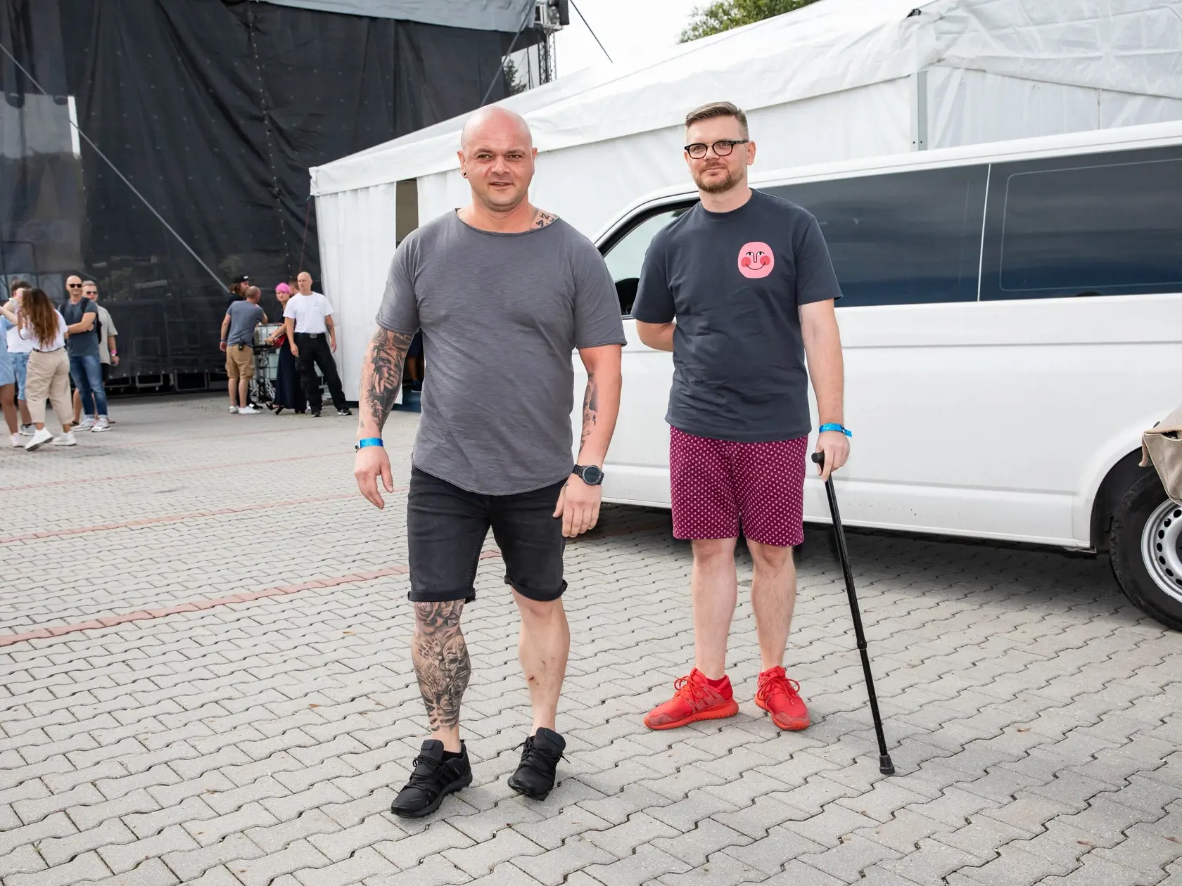 Deň otvorených dverí v TV Markíza. Na fotke: Boris Pršo